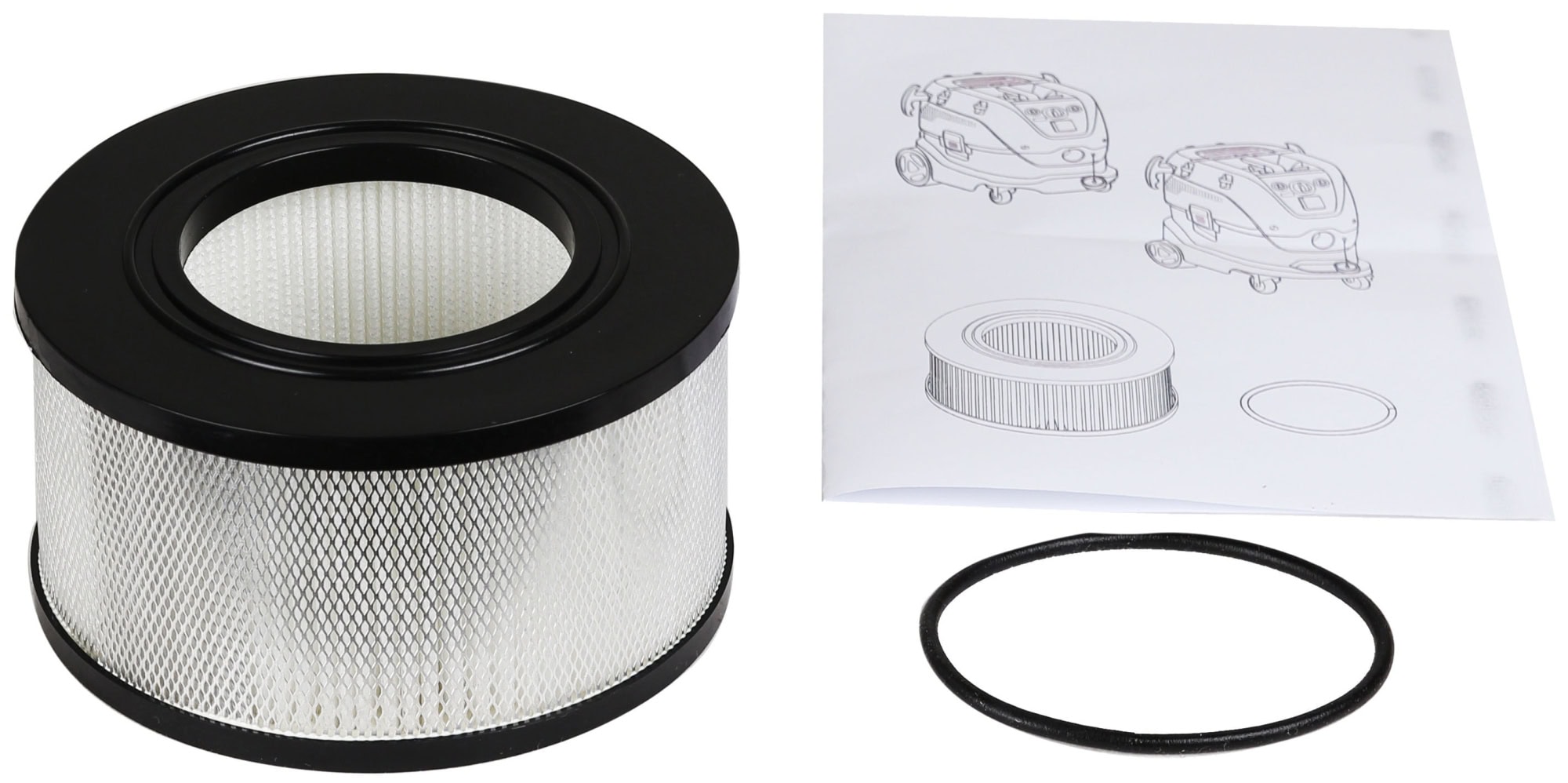 Mirka® HEPA Filter 8999100711, Ersatzfilter für Mirka® Industriesauger 1230 & 1242