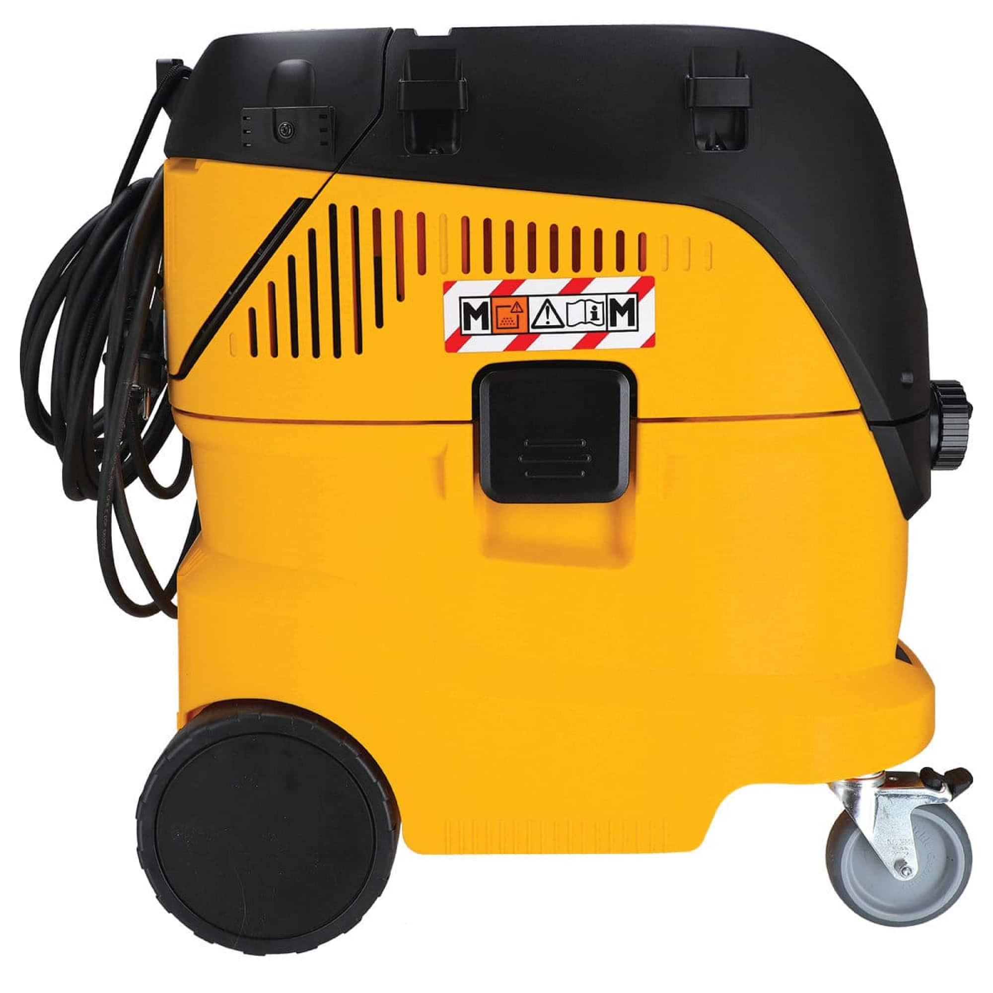 Mirka® 1242 M AFC Industrie Staubsauger 8999227111, 42 Liter, Nass & Trocken, 1,63 PS / 1200 Watt, 4.500 L/.Min., Staubklasse M, Anti Statisch (ESD), Automatische Filterreinigung, Auto Start, Für staubfreies Schleifen & Arbeiten am Arbeitsplatz