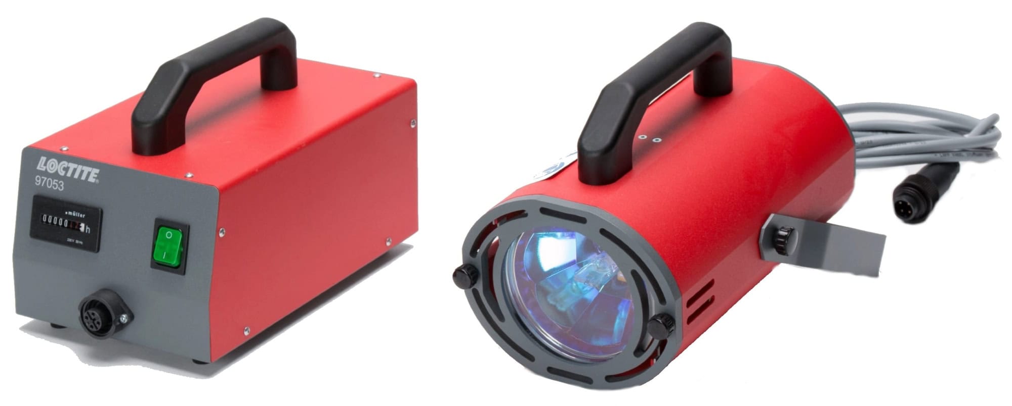 Henkel™ Loctite® UVA Handlampe 250 W, 97053, Für den mobilen Einsatz zur Aushärtung von UV Klebstoffen