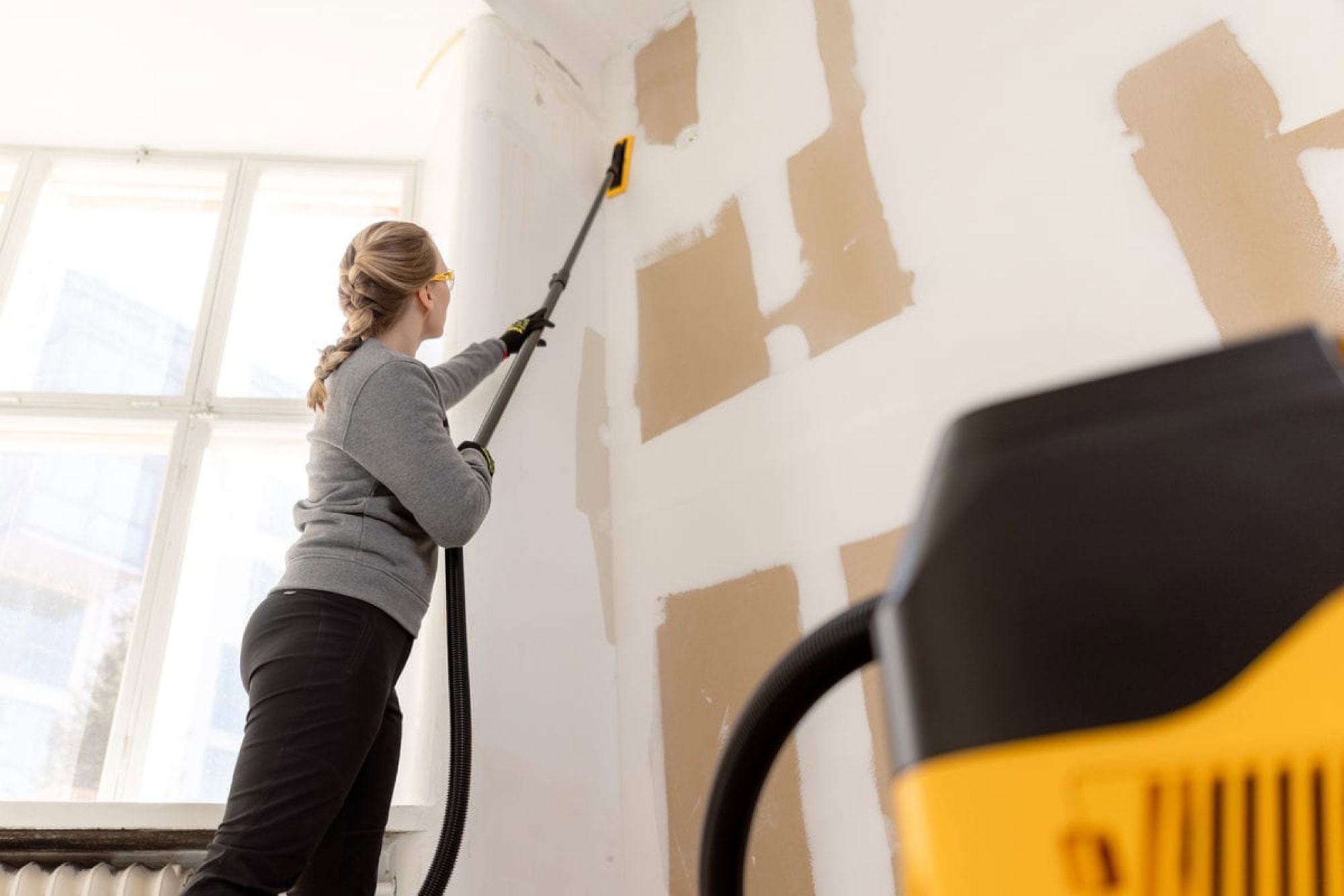 Mirka® Abranet Yellow AY17502080, 80 x 230 mm, Grob, P80, Gitternetz, Kletthaftend, PA Gitternetz Schleifstreifen mit Aluminiumkorn