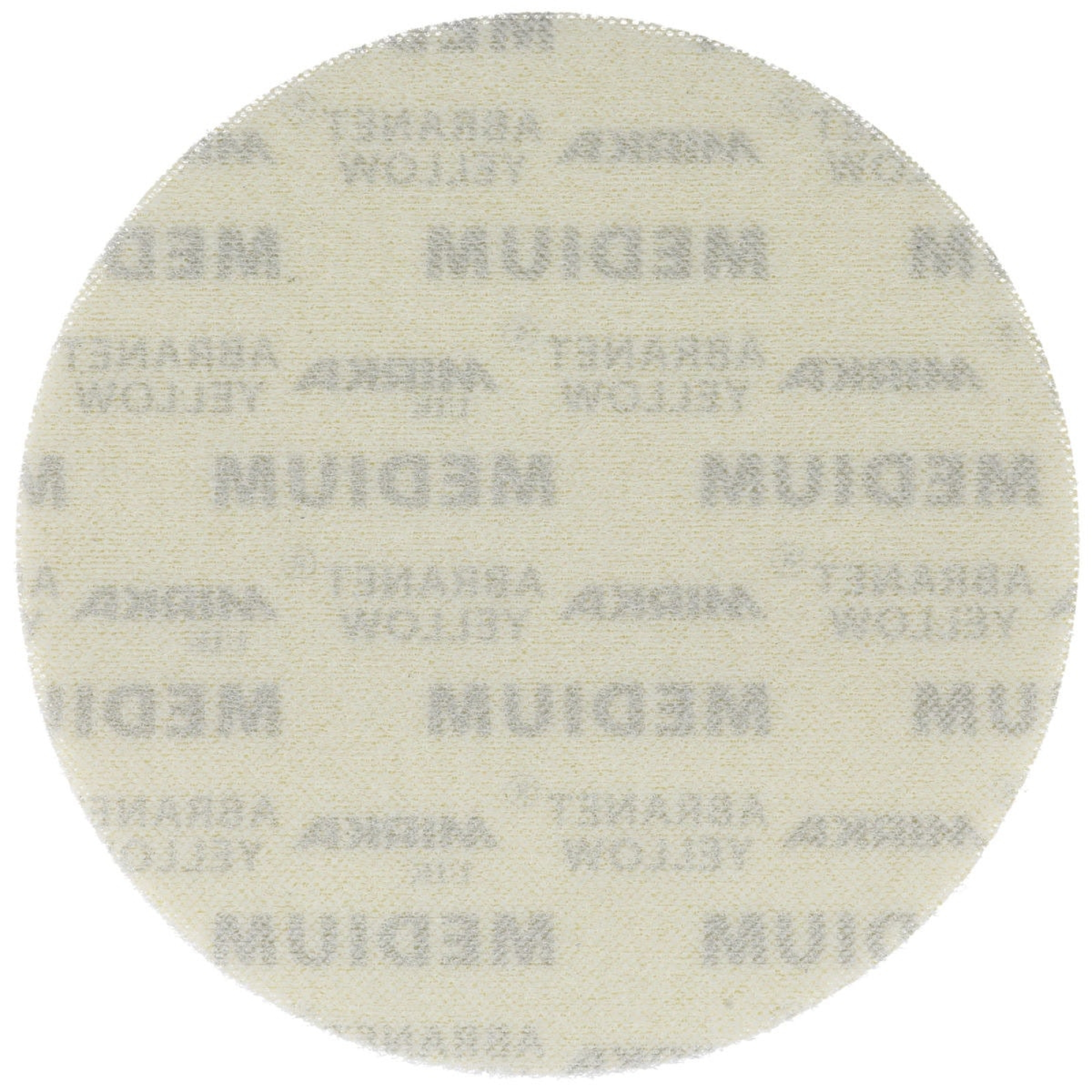 Preview: Mirka® Abranet Yellow AY22302025, Ø 225 mm, Fein, P220, Gitternetz, Kletthaftend, PA Gitternetz Schleifscheibe mit Aluminiumkorn