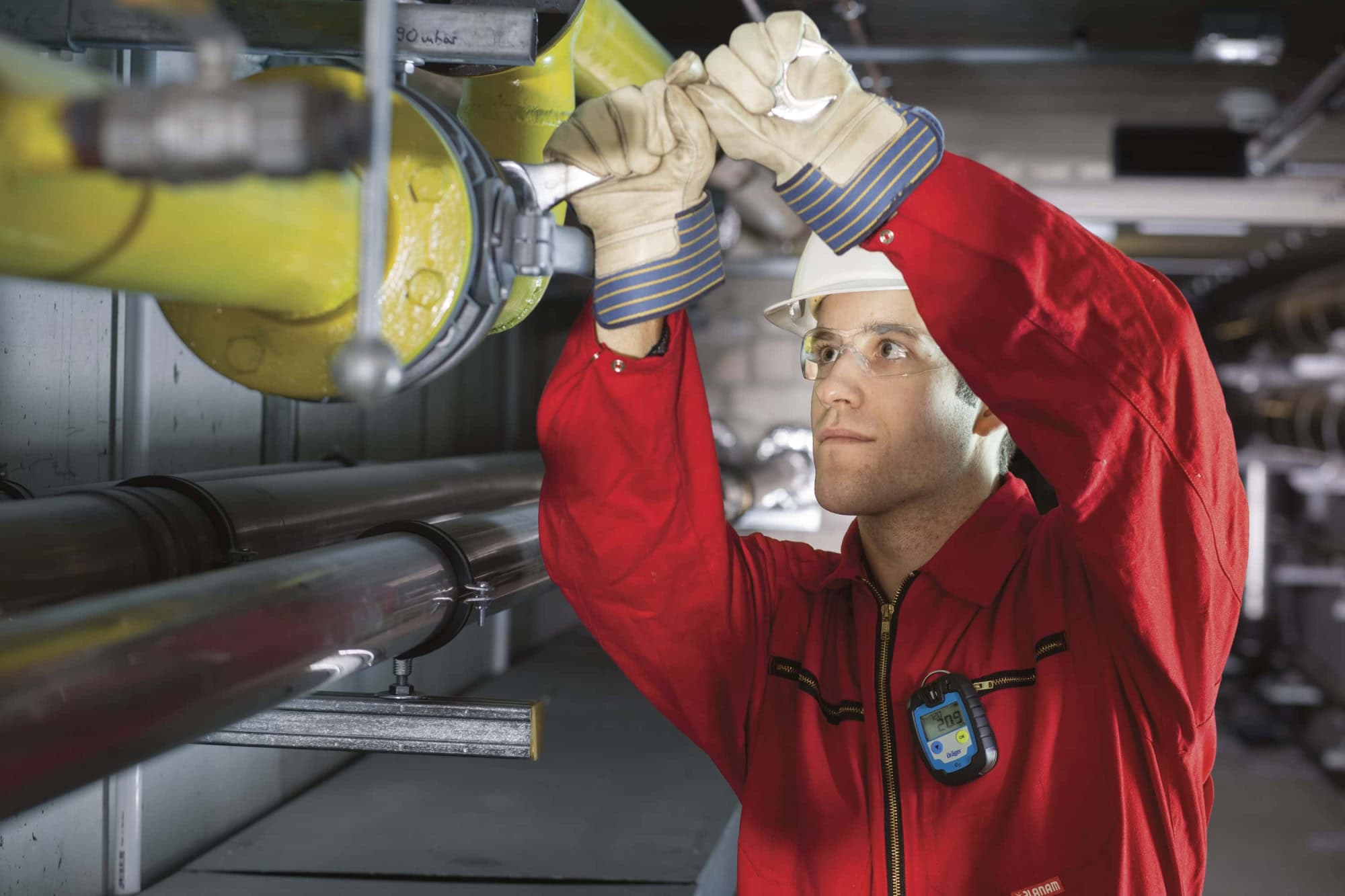 Preview: Dräger® Pac® 6000 Eingasmessgerät 8326321, Sensor: CO, Zeitlimitiert, IP 68 Staub & Wasserdicht, Mobiles Gaswarngerät für Kohlenstoffmonoxid (CO)