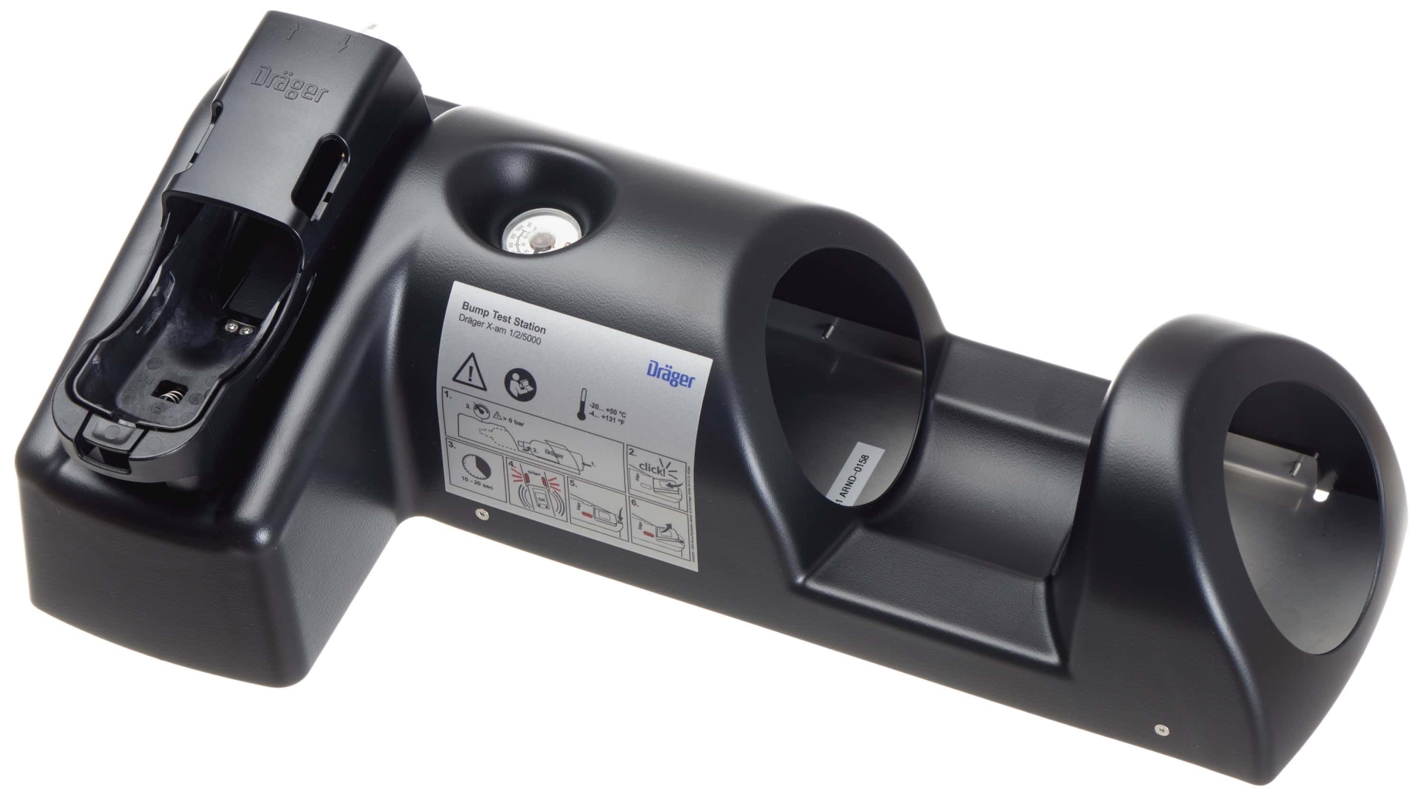 Dräger® X-am® Bump Test Station ohne Prüfgasflasche 8319131, Passend für X-am® 1000/2500/2800/5000/5600/5800 Serie, Für Begasungstest & Justierung