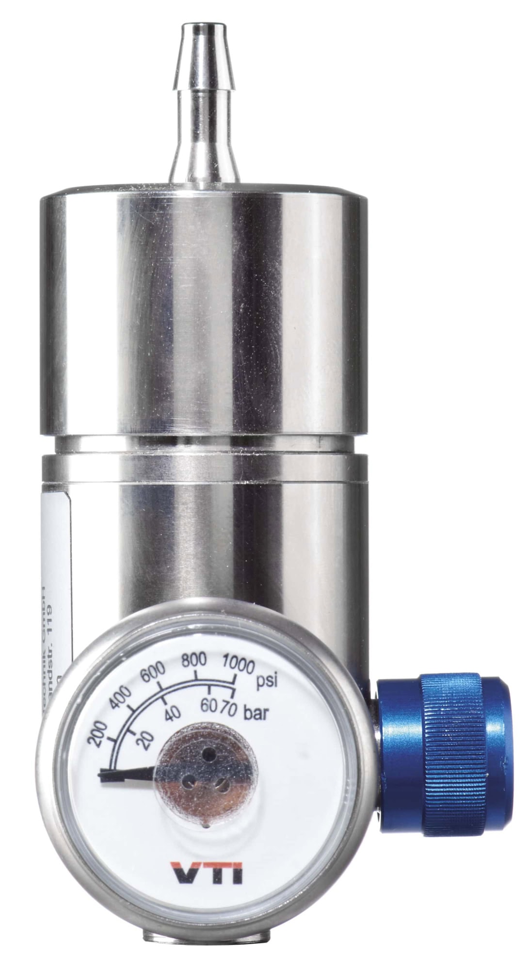 Dräger® Festdruck Regulierungsventil mit Flow Stop 8324251, Messing, Manuelles Ventil, 0,5 Liter/Min., Geeignet für nicht reaktive Gase, Für Dräger® X-Dock Station