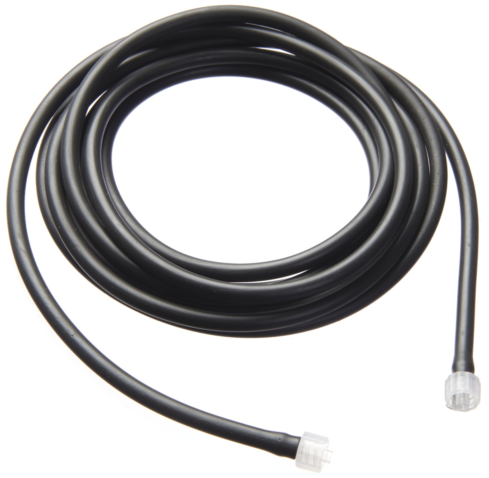 Dräger® CR-NR Gummi Schlauch mit Luer Adapter 8328211, Innendurchmesser: 3 mm, 20 Meter, Leitfähig & Anti-Statisch, Geeignet für nicht reaktive Gase, Wandstärke: 1,5 mm, Schwarz, Für Dräger® X-am® Pumpe / 125 / 3500 / 8000 / X-zone® 5500 / Schwimmerso