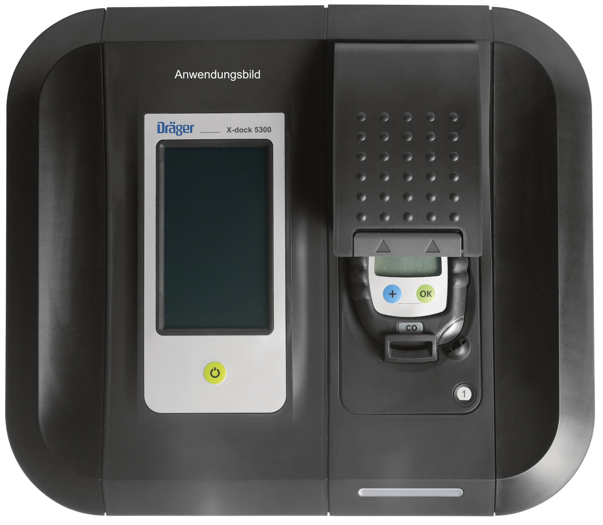 Preview: Dräger® X-Dock® Pac® 5300 Test Station & Kalibrier Station 8321881, Passend für Pac® 3500 / 6000 / 6500 / 7000 / 8000 / 8500 Serie, Für Begasungstest, Justierung & Kalibrierung