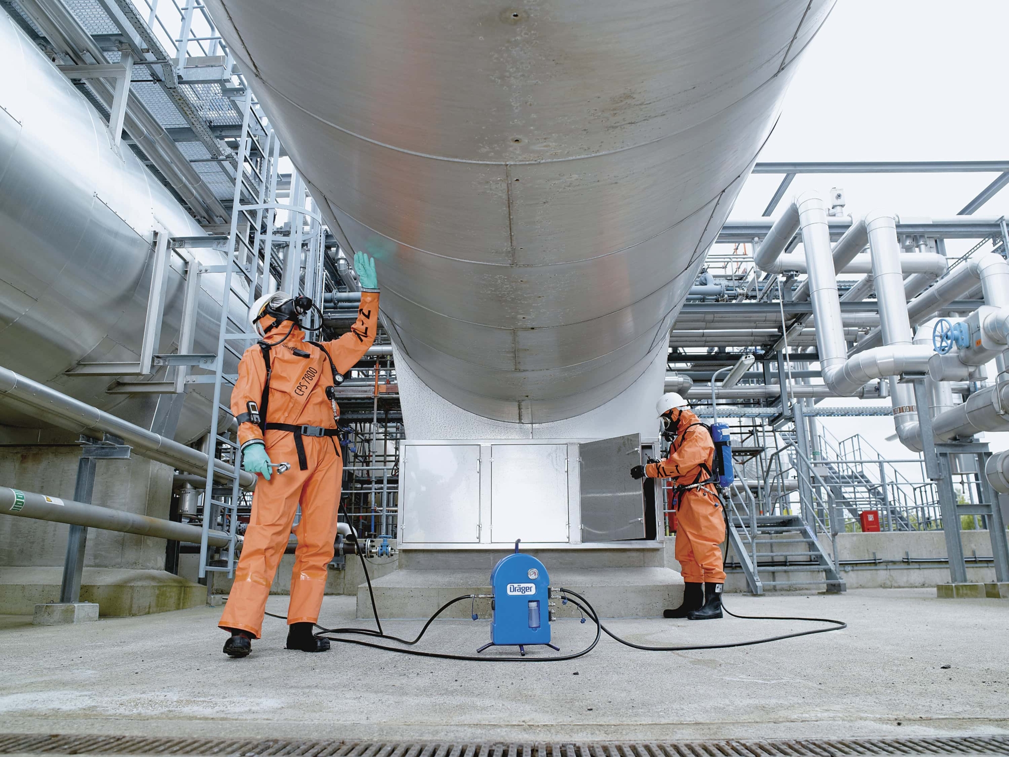 Preview: Dräger® PAS® Filter F5000 P Druckluft Aufbereitungs Einheit 3359924, 1.080 (L./Min.), Ohne Vorfilter, Tragbar, Max. 5 Personen, Zum Anschluss von Dräger® PAS® Druckluftsystemen