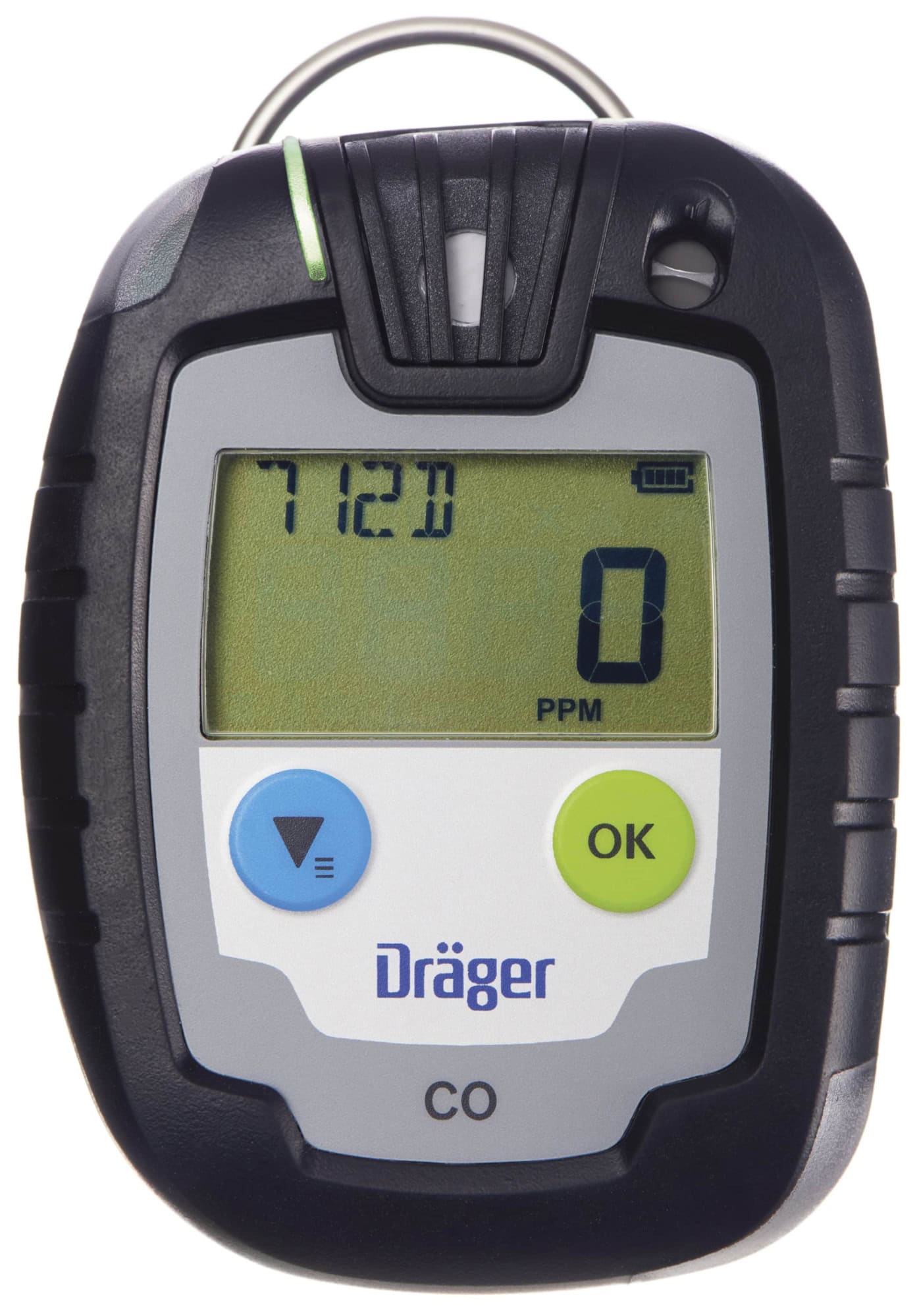 Dräger® Pac® 6000 Eingasmessgerät 8326321, Sensor: CO, Zeitlimitiert, IP 68 Staub & Wasserdicht, Mobiles Gaswarngerät für Kohlenstoffmonoxid (CO)