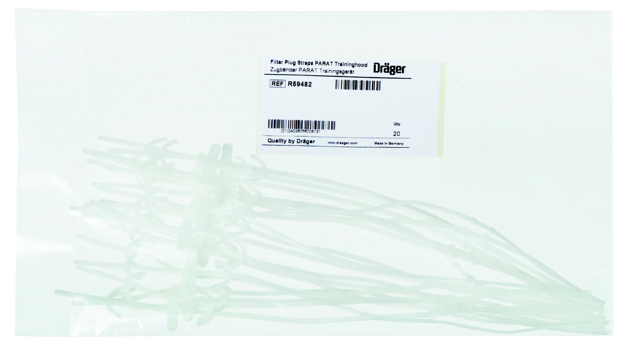 Dräger® PARAT® Zugband für Trainingsfluchthauben R59482, Zugband für Dräger® PARAT® Trainingshauben