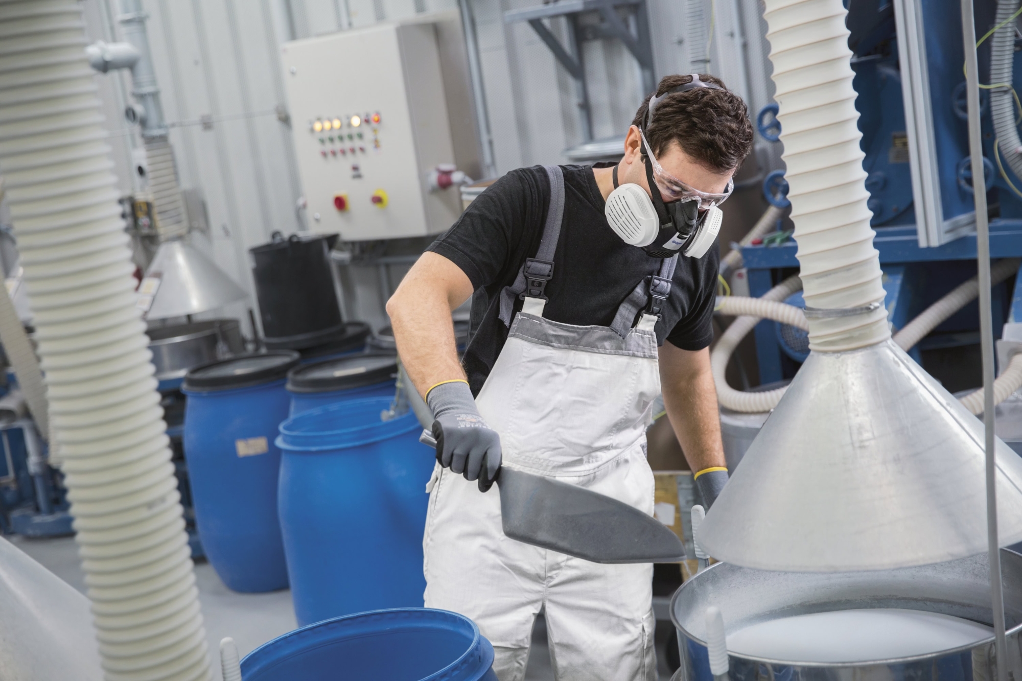 Dräger® X-plore® 3500 Gasmaske / Halbmaske R55352, Größe L, Dräger Flex, Dräger® Bajonett-Klick Filteranschluss
