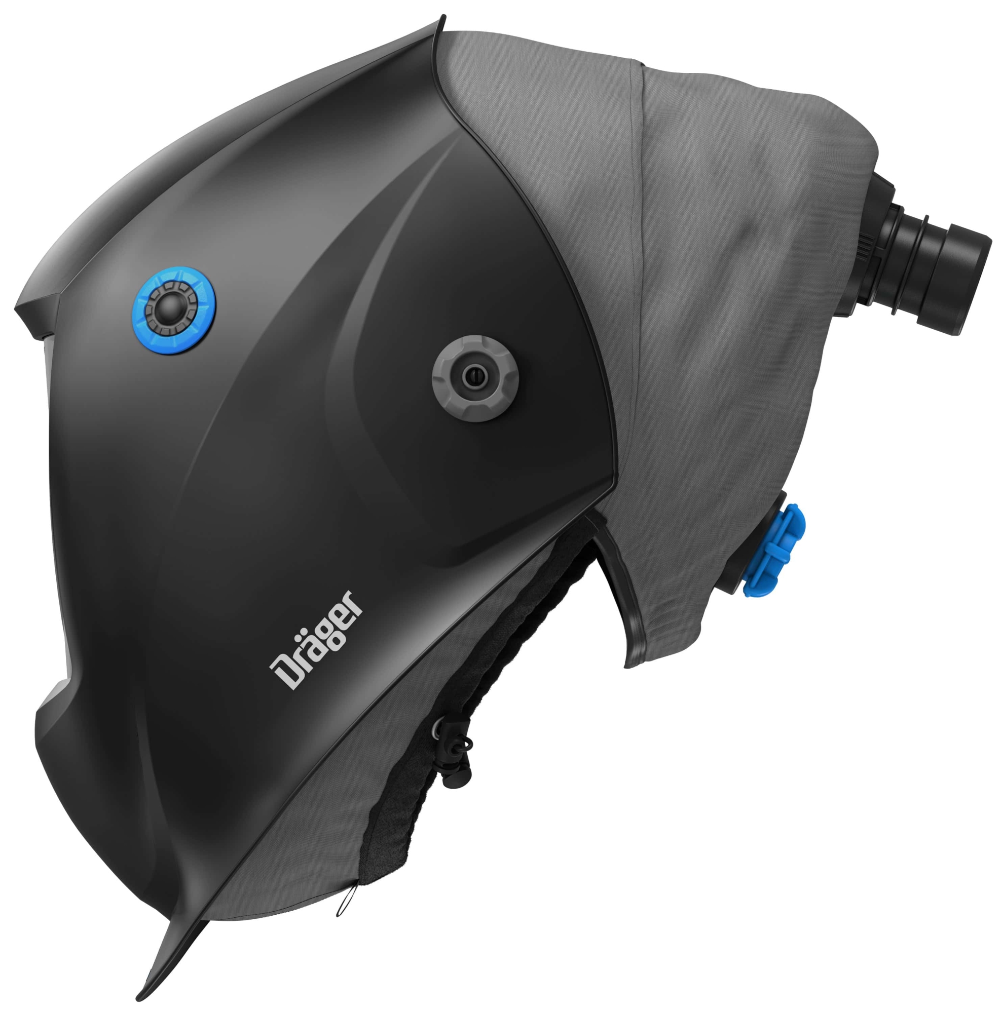 Dräger® X-plore® 8000 Standard Schweißmaske / Schweißerschutzvisier 3728190, TH3, 4A/3B, Kopfband + Textilkopfschutz