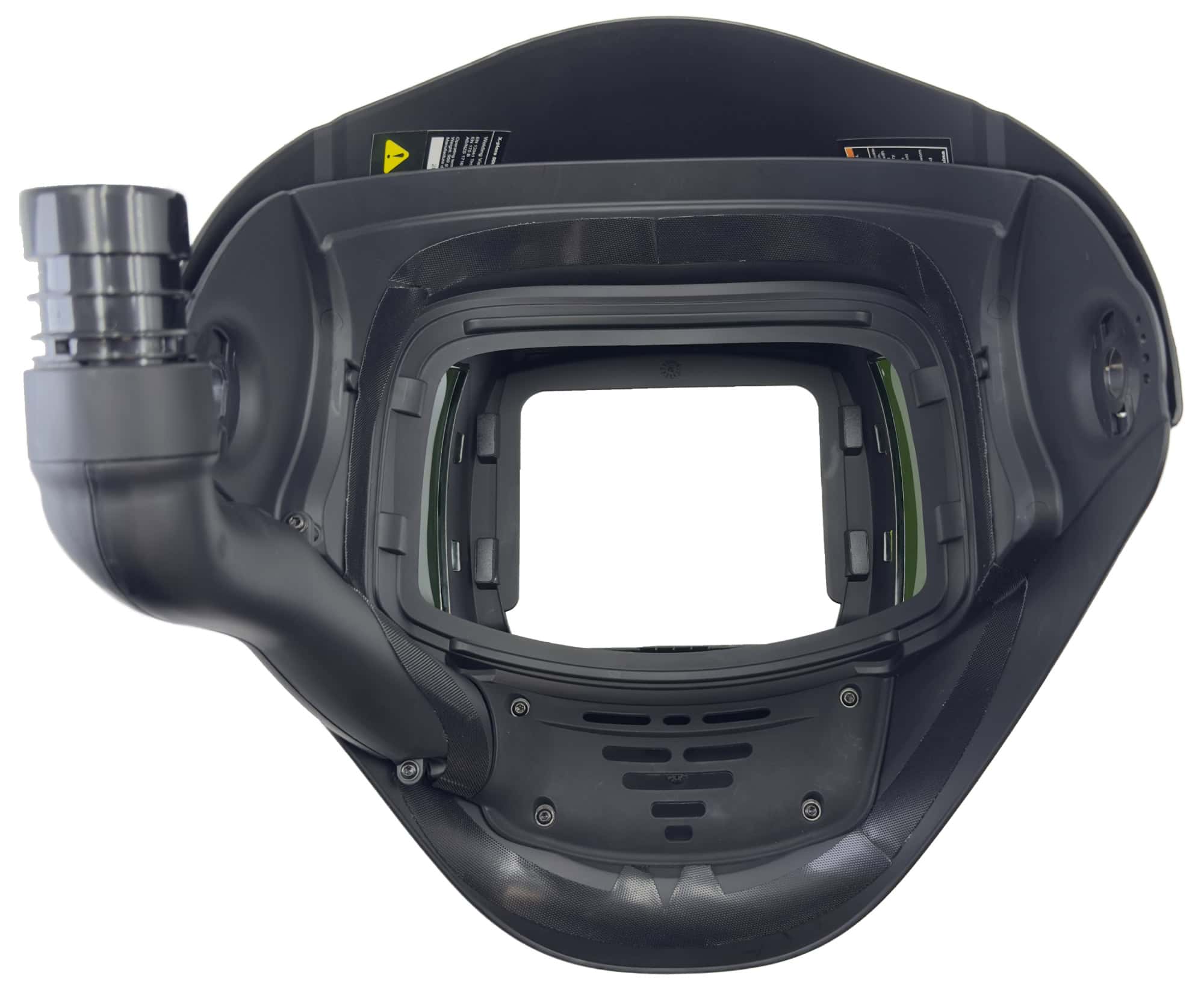 Preview: Dräger® X-plore® 8000 Visierschale mit Luftkanal 3728200, Für Premium Schweißerschutzvisier, Schwarz, Ersatzteil