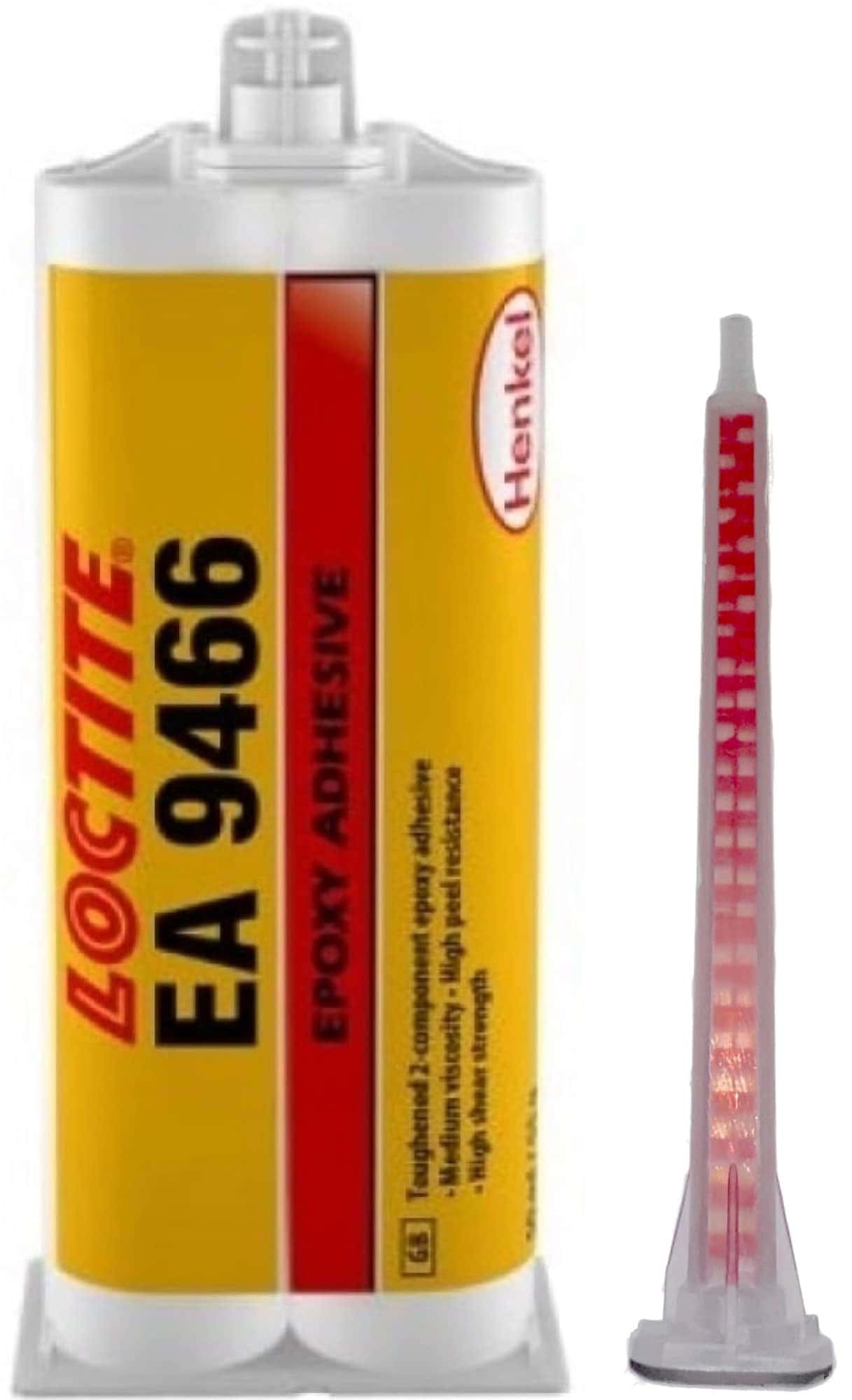 Henkel™ Loctite® Epoxid Strukturklebstoff EA 9466, 50 ml, Beige, 2:1, Mittel, 2K, 2057235, Für Anwendungen die lange Verarbeitungszeit und hohe Festigkeit erfordern