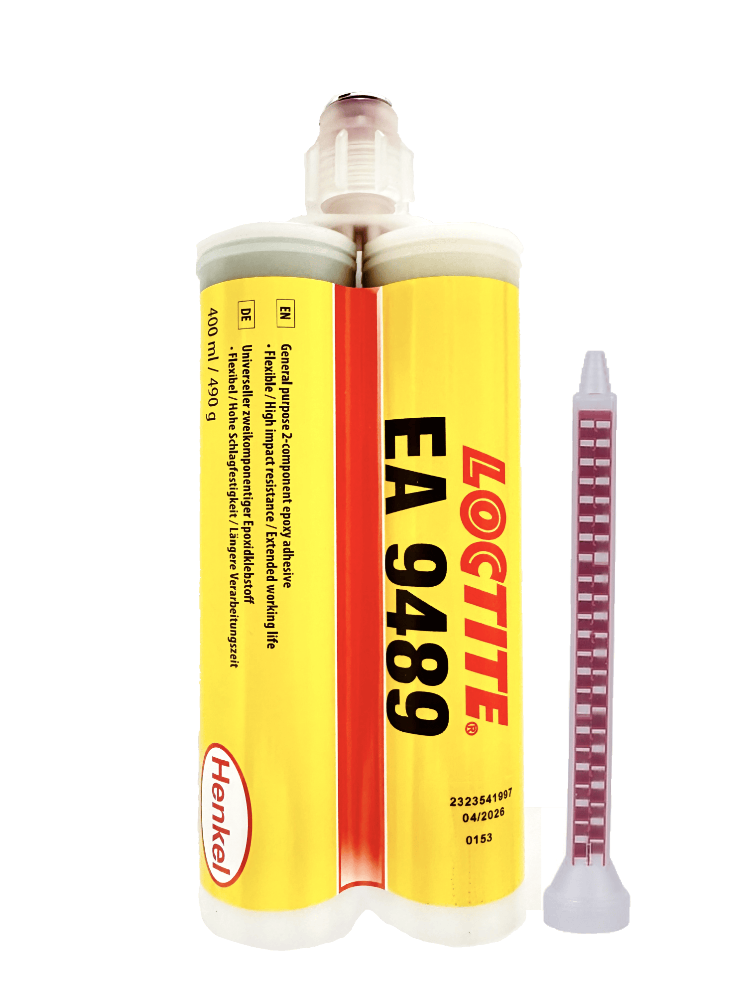 Henkel™ Loctite® Epoxid Strukturklebstoff EA 9489, 400 ml, Grau, 1:1, Mittel, 2K, 2056904, Lange bearbeitbar
