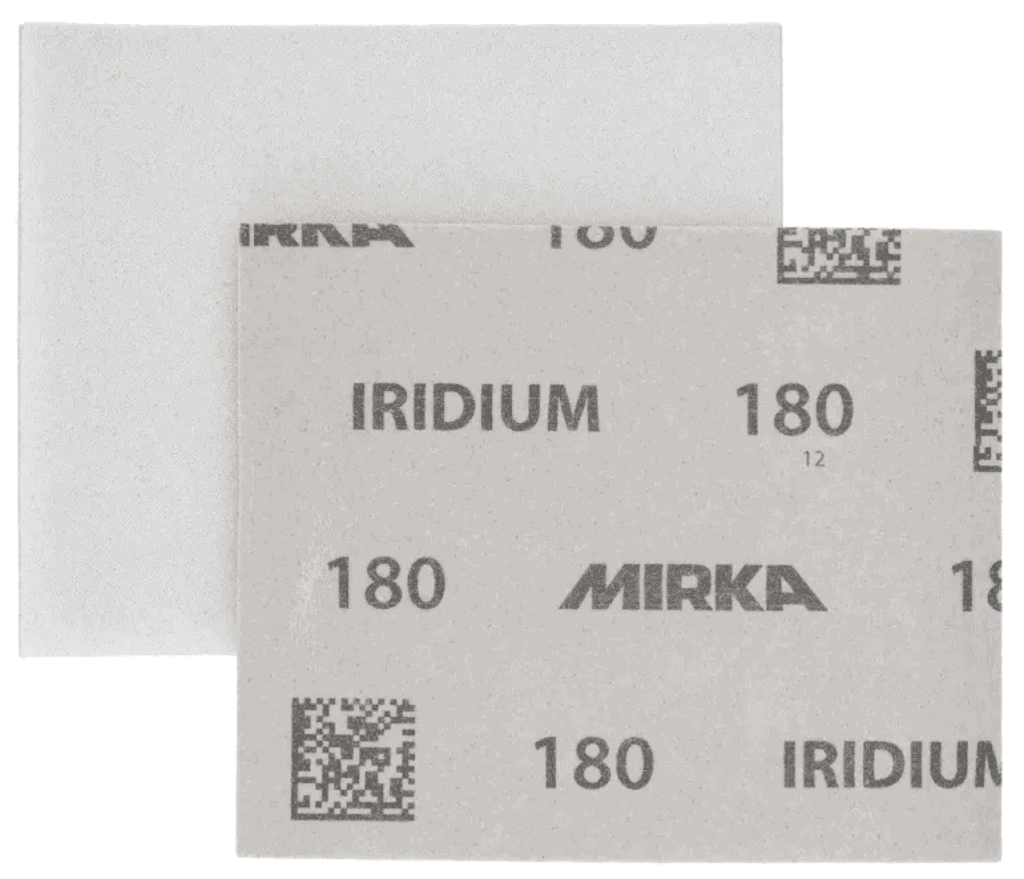 Preview: Mirka® Iridium® HS Soft Handpads 2471401015H0, Ø 115 mm x 140 mm, P150, Ohne Haftung, Mit Keramik- und Aluminiumkorn