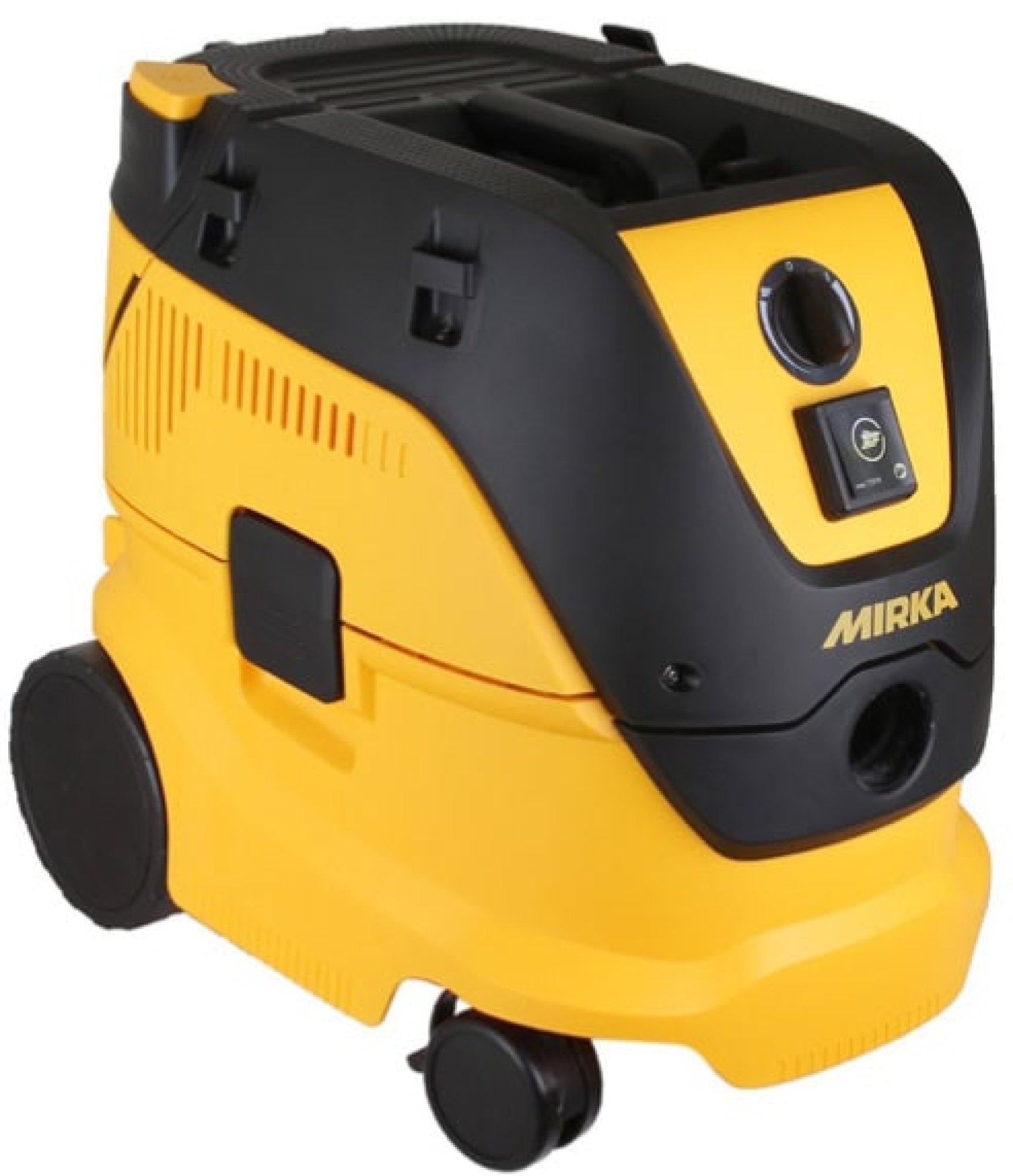 Preview: Mirka® 1230 L P&C Industrie Staubsauger 8999100111, 30 Liter, Nass & Trocken, 1,63 PS / 1200 Watt, 4.500 L/.Min., Staubklasse L, Anti Statisch (ESD), Manuelle Filterreinigung, Auto Start, Für staubfreies Schleifen & Arbeiten am Arbeitsplatz