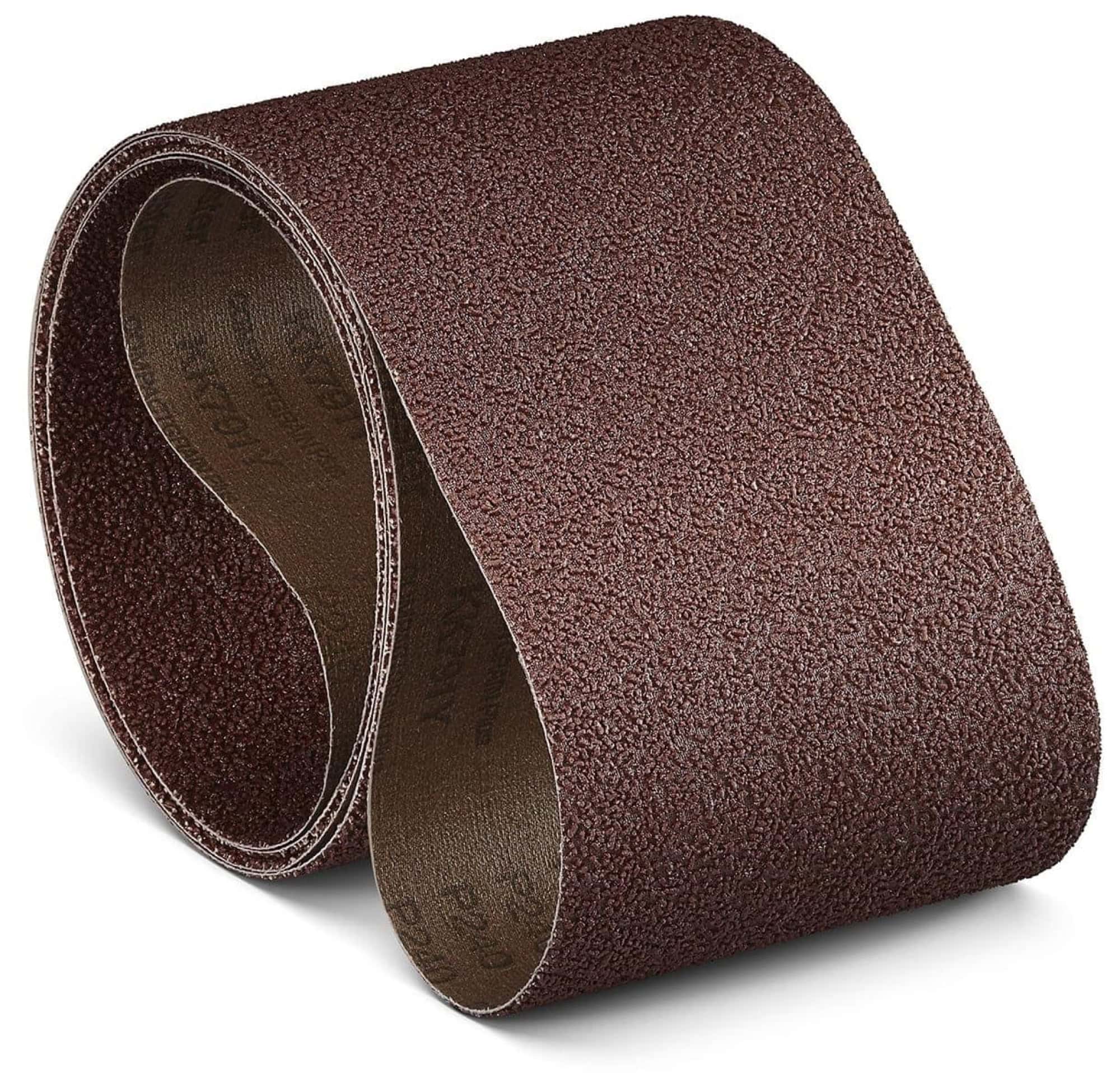 VSM COMPACTGRAIN PLUS KK791Y 709901, 150 mm x 3500 mm, A, P180, Ausführung (E07), Y-Polyester, Rot-braun, Schmalband mit Aluminium Granulat, Für Edelstahl und Superlegierungen