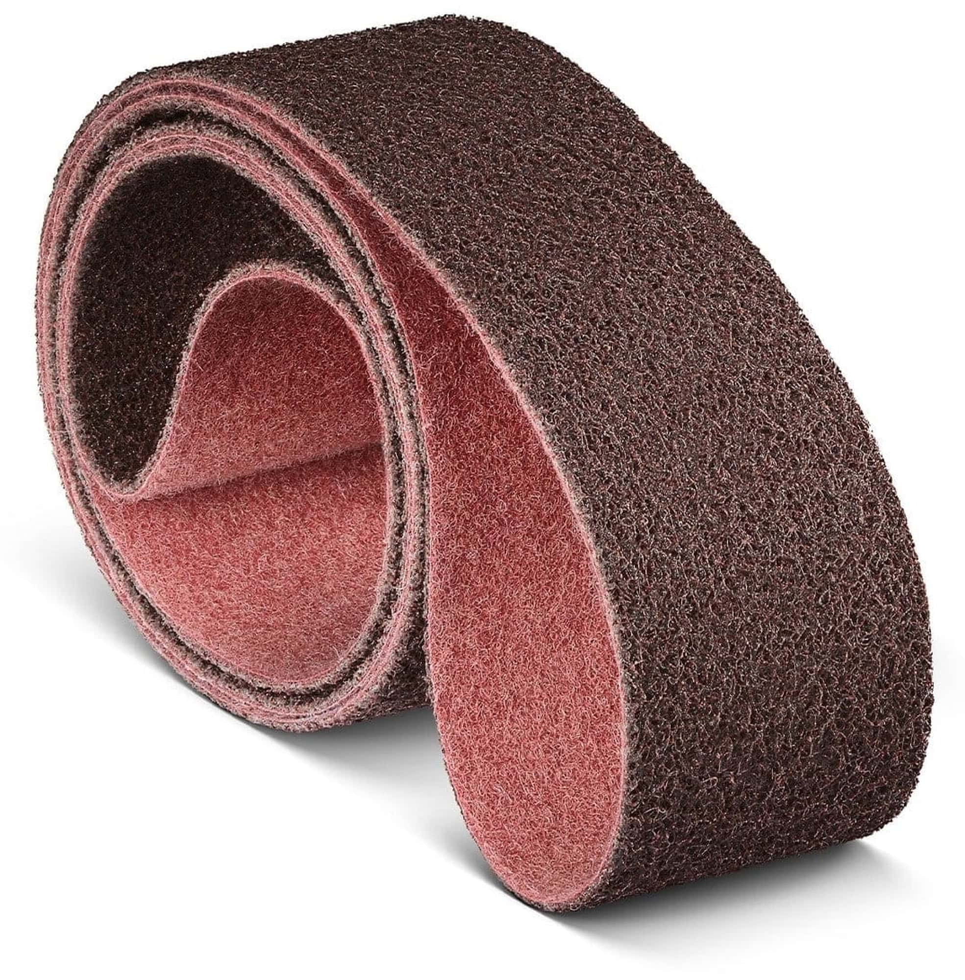 VSM SCHLEIFVLIES KV707X 752615, 50 mm x 3500 mm, Grob, A, S, P100, E-Papier, Ausführung (E07), Braun, Schmalband mit Aluminium und Siliziumkarbid, Für NE-Metalle und Lacke