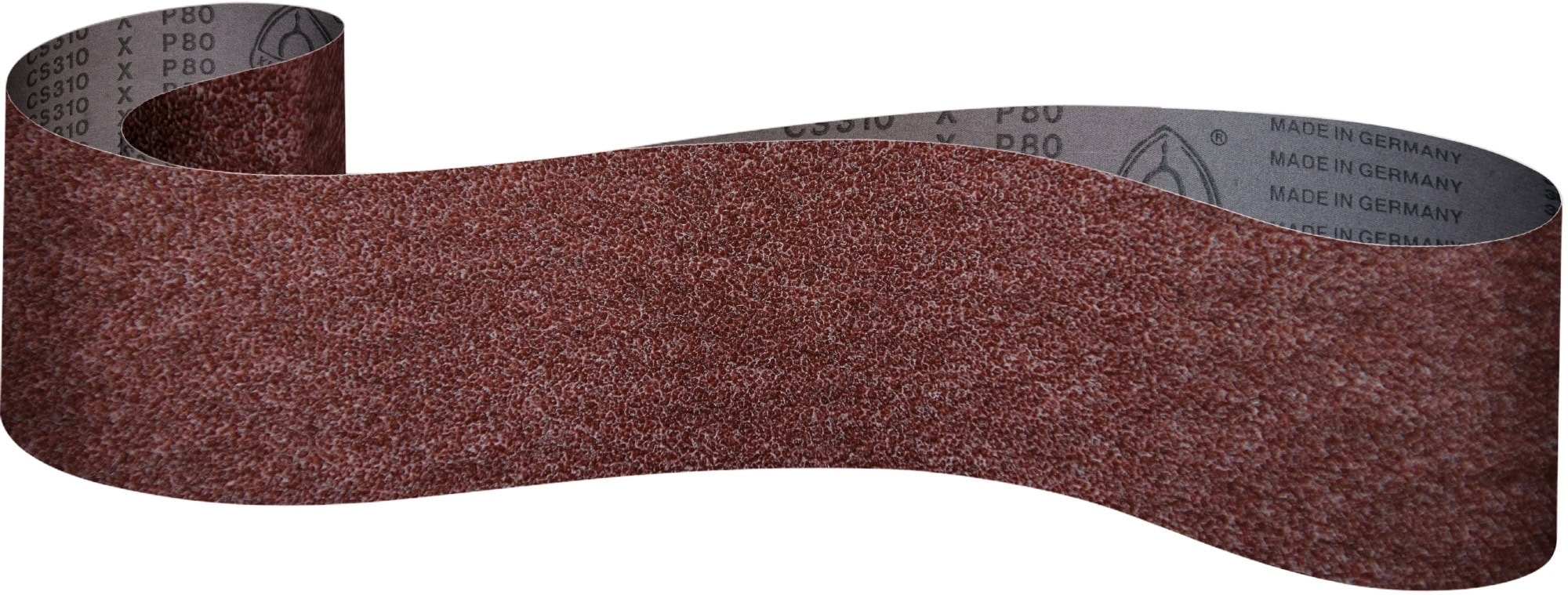 KLINGSPOR CS 310 X Schleifband 244635, 25 mm x 1065 mm, P60, A, F4G, Aluminiumkorn, Für universal Metall, Edelstahl, Kunststoff & Holz Schleifanwendungen