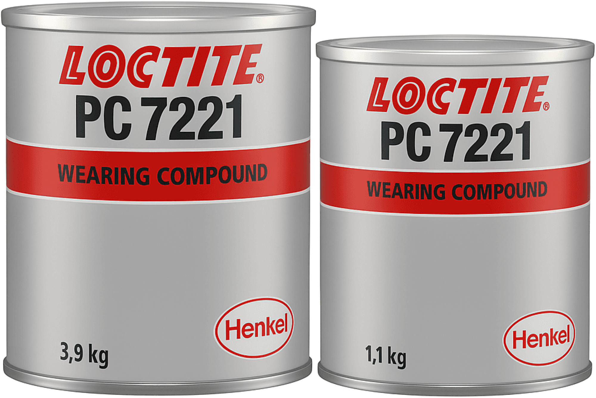 Henkel™ Loctite® PC 7221 Epoxidbeschichtung, 5 Kg , Grau, 2.3 : 1, 2K, 735862, Zum Schutz gegen extreme Korrosion durch Kontakt mit Chemikalien