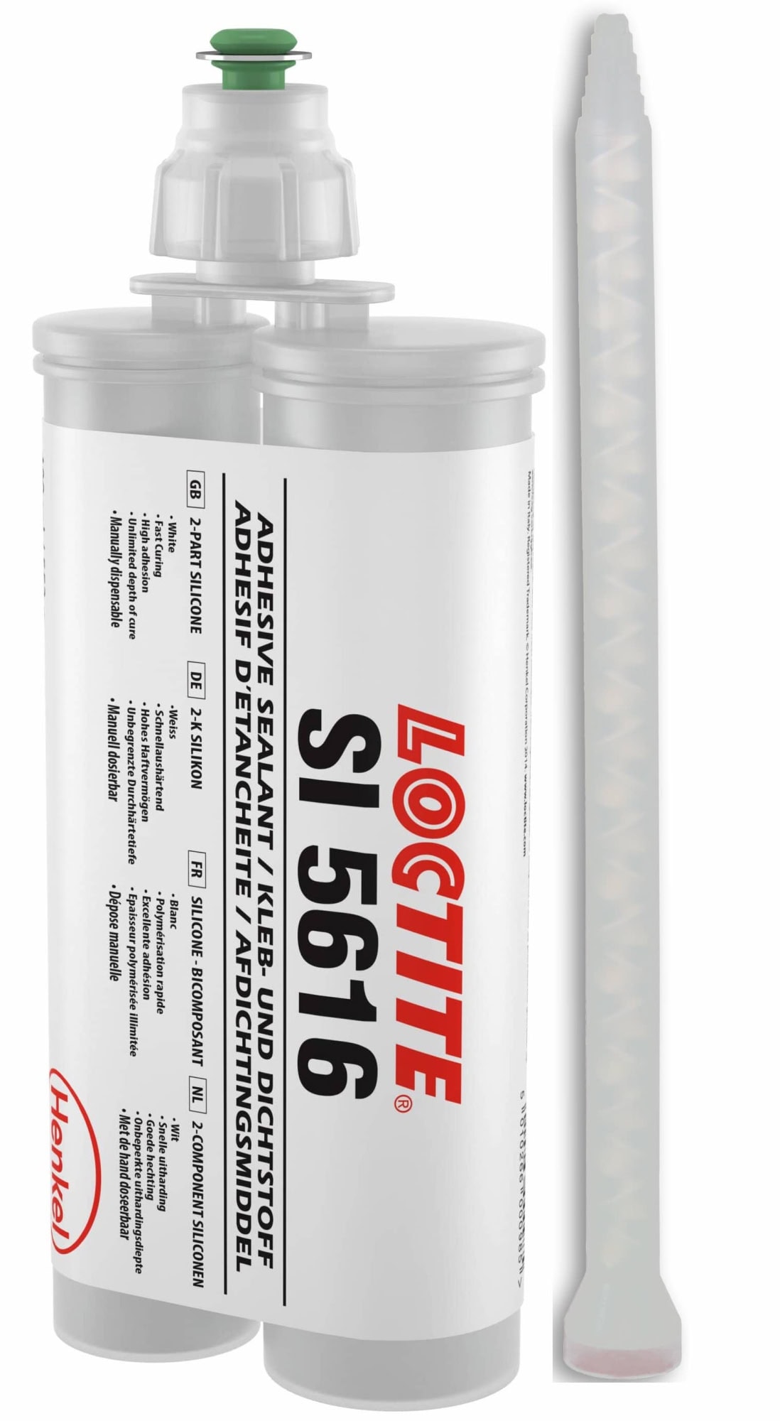 Henkel™ Loctite® Alkoxy Silikon Kleb- und Dichtstoff SI 5616, 400 ml, Weiß, 2:1, 2K, 2056399