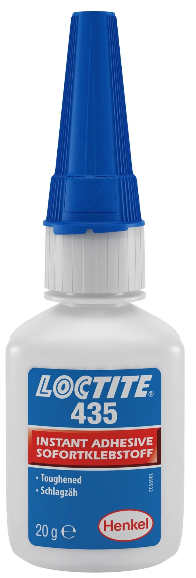 Henkel™ Loctite® 435 Sofortklebstoff, 50 g, Transparent, 872321, Schlagzäh