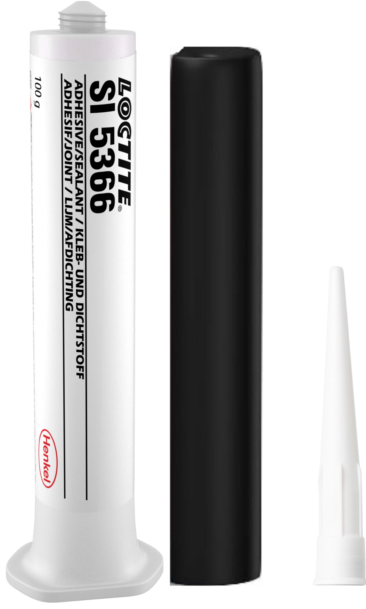 Henkel™ Loctite® Acetoxy Silikon Kleb- und Dichtstoff SI 5366, 100 g, Transparent, Fließend, 1K, 2063265, Für universelle Anwendungen