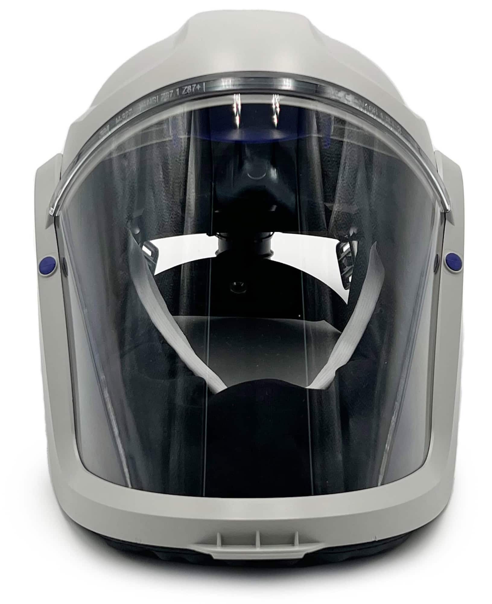 3M™ Versaflo™ M-206 Visierkopfteil, TH3, Klar, Komfort Abdichtung, Polycarbonat Visier, Visierkopfteil mit komfortabler Gesichtsabdichtung