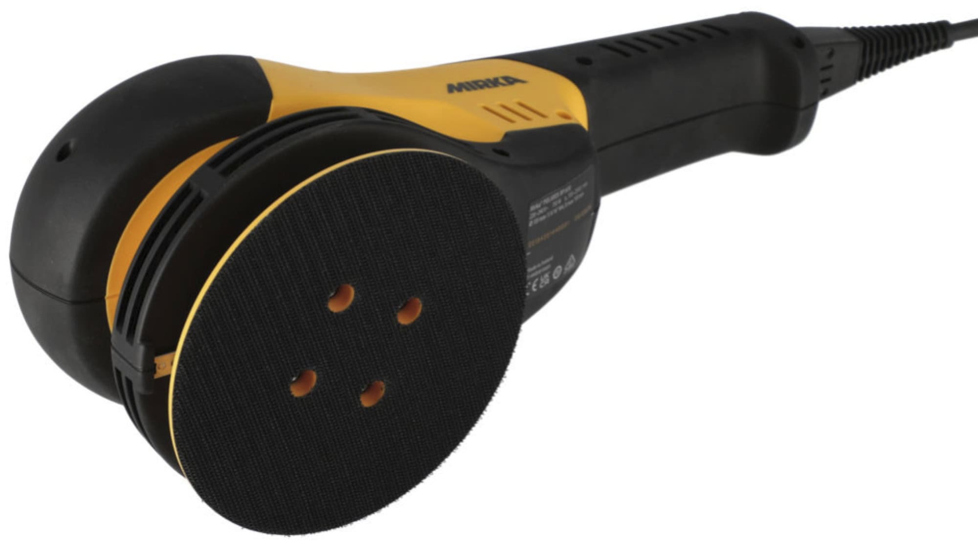 Mirka® POLAROS RP 600 Rotations Poliermaschine MRP6002100, Mit Case, Ø 150 mm, 0 mm Schleifhub, M4 Gewinde, Ohne Absaugung, 1 PS / 750 Watt, Für professionelle Polierarbeiten