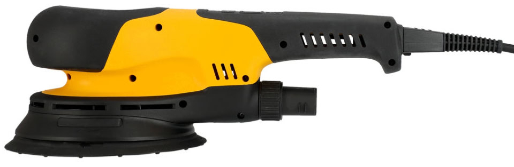 Preview: Mirka® DEROS RS 600 Elektro Rotationsschleifer mit Case MRS6002100CA, Ø 150 mm, 0 mm Schleifhub (Rotation), 5/16"-Gewinde, Zentralabsaugung, 240V, 1,01 PS / 750 Watt, Externe Absaugung
