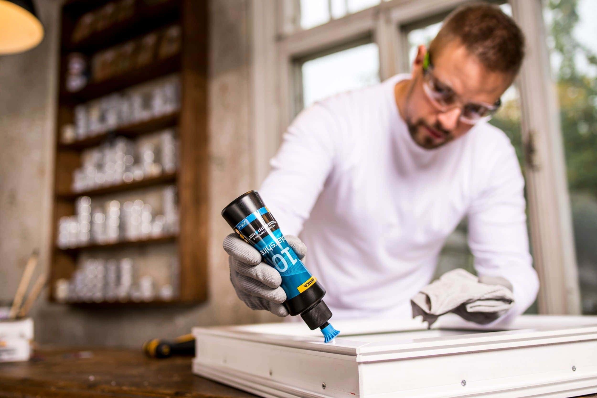 Preview: Mirka® Polarshine 10 7995010511, 5 Liter, One-Step Politur für ein schnelles und perfektes Finish