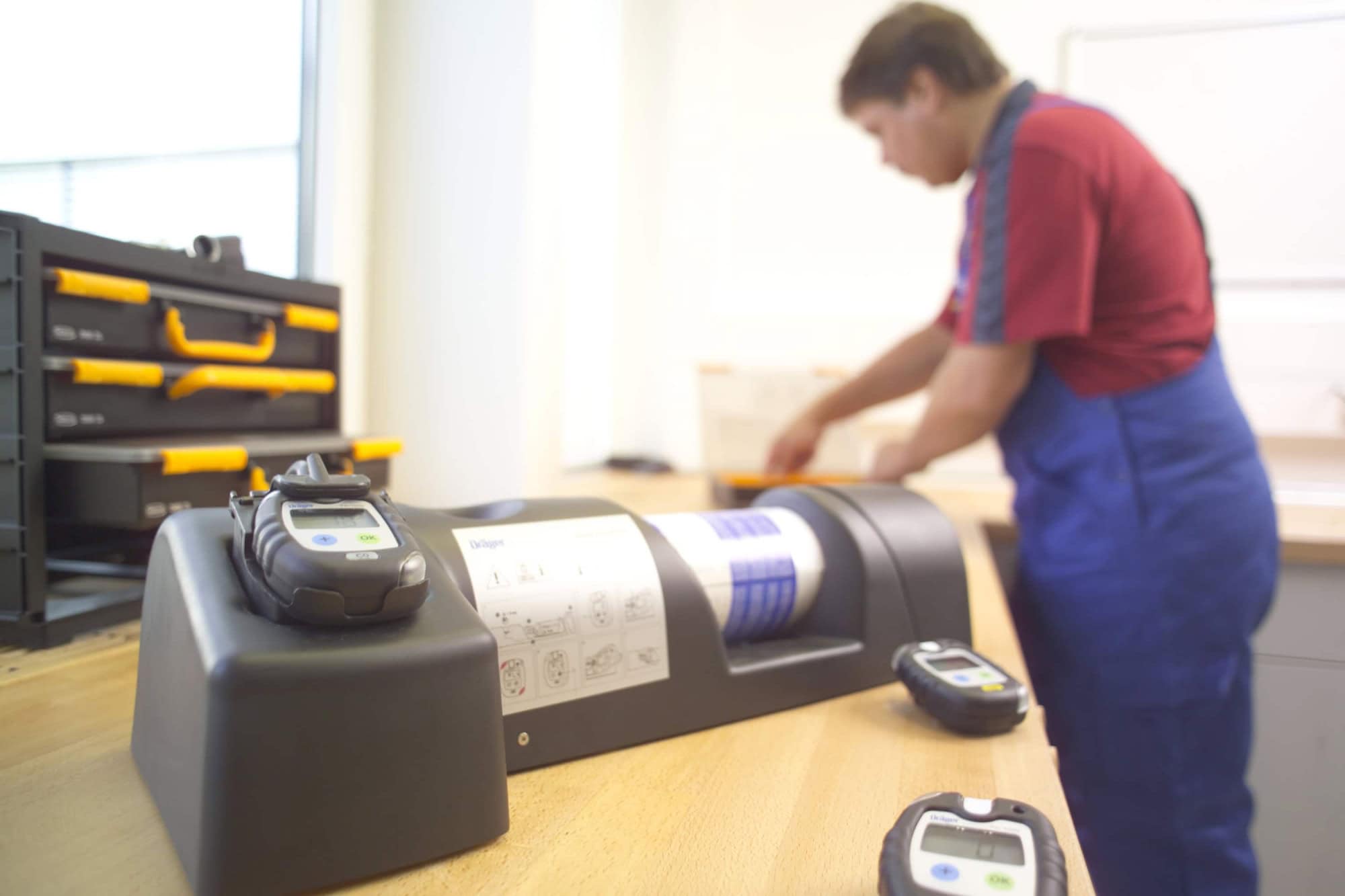 Dräger® Pac® Bump Test Station ohne Prüfgasflasche 8317410, Passend für Pac® 3500 / 6000 / 6500 / 7000 / 8000 / 8500 Serie, Für Begasungstest & Justierung