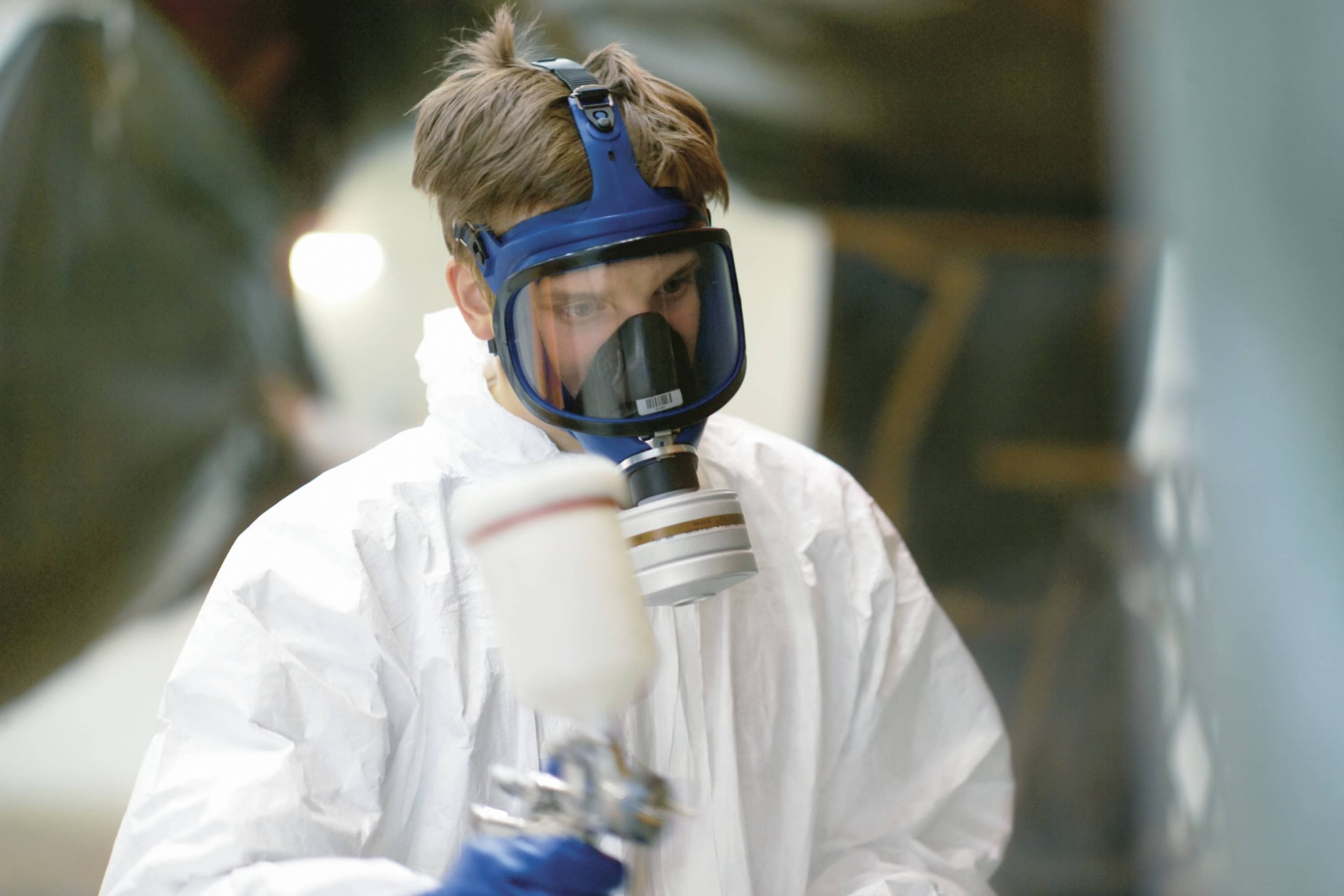 Preview: Dräger® X-plore® 6570 Gasmaske / Vollmaske R55790, Universalgröße, Schlagfeste Polycarbonat Sichtscheibe, Silikon Maskenkörper, Edelstahlrahmen, RD40 Filteranschluss [NATO Standard], Für Industrieeinsatz