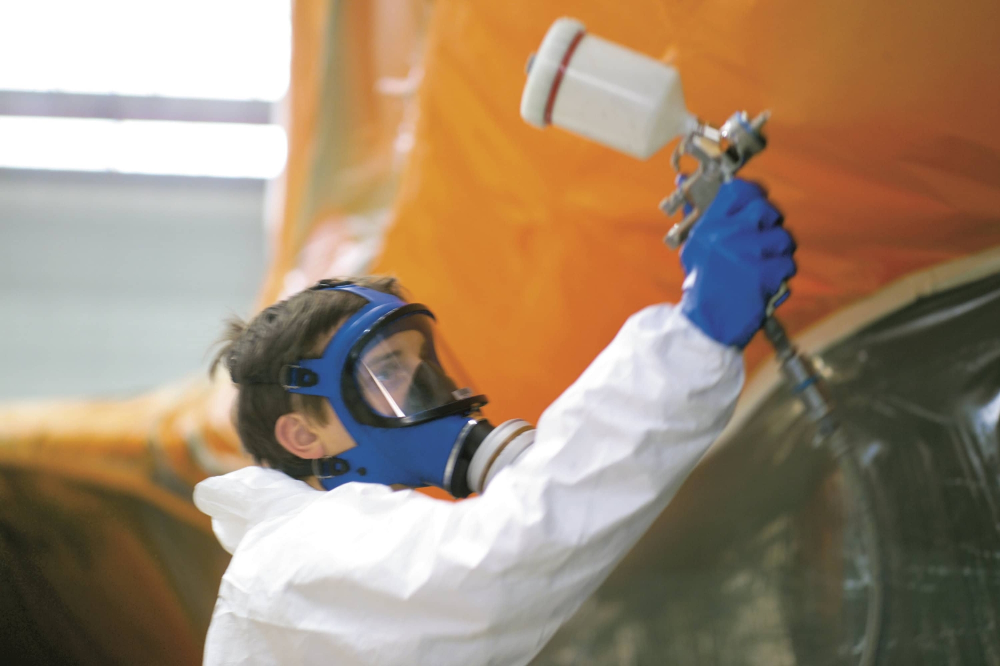 Dräger® X-plore® 6570 Gasmaske / Vollmaske R55790, Universalgröße, Schlagfeste Polycarbonat Sichtscheibe, Silikon Maskenkörper, Edelstahlrahmen, RD40 Filteranschluss [NATO Standard], Für Industrieeinsatz