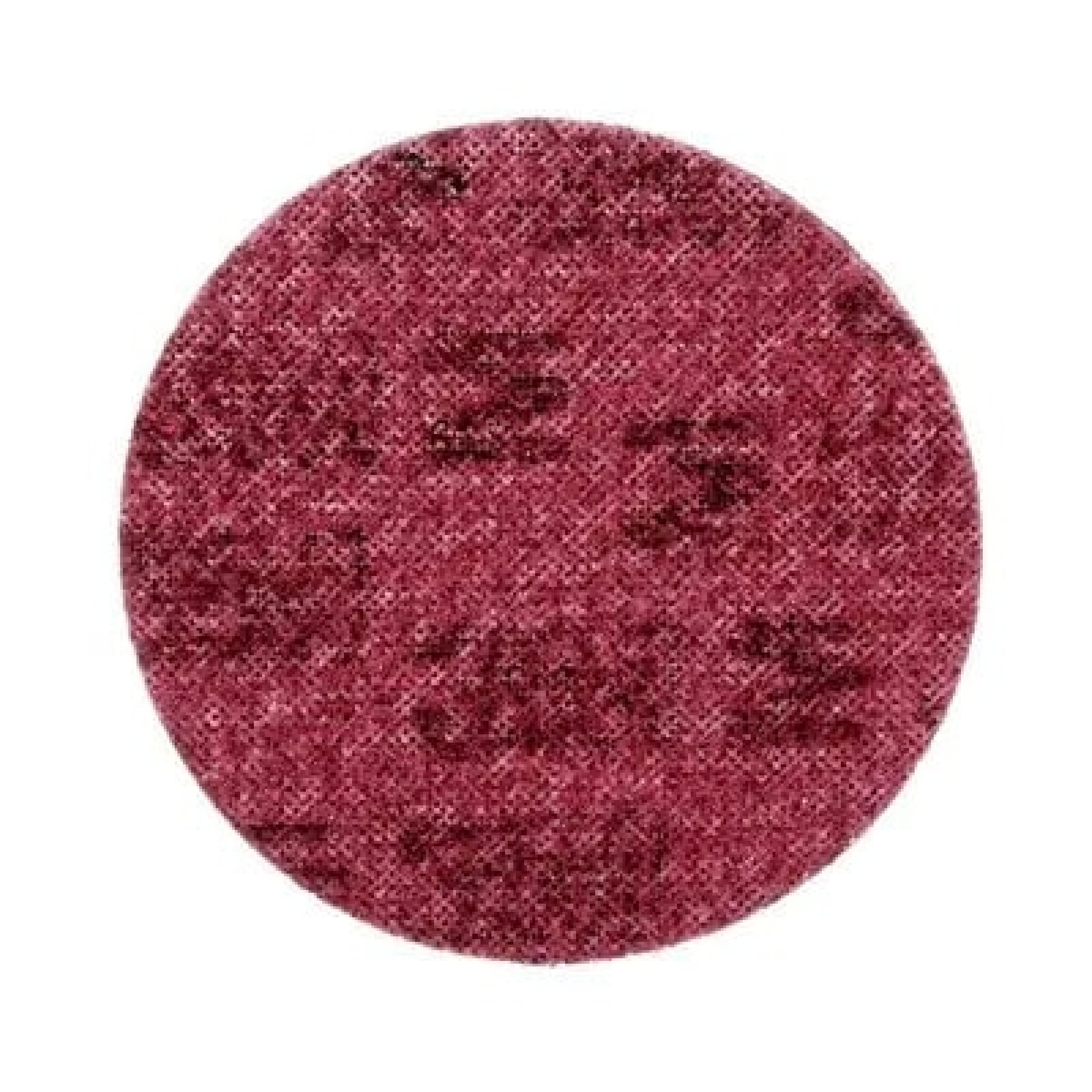 3M™ Scotch-Brite™ SC-DH 65335, Ø 115 mm, P220 - P280, A, Medium, Rot, 8.000 U/Min., Kletthaftend, Vliesscheibe ohne Zentrierloch, Für Reinigungs- und Finisharbeiten