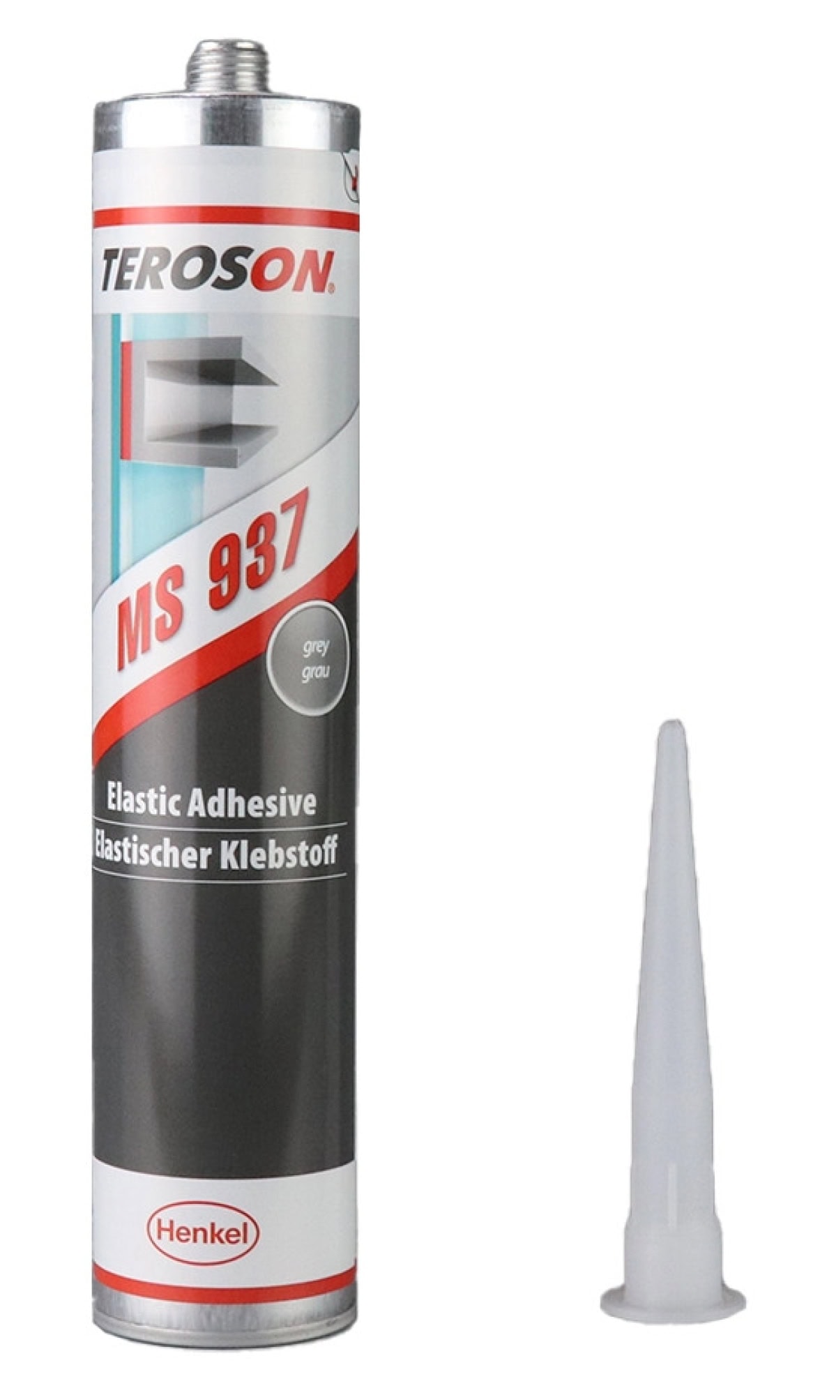 Henkel™ Teroson™ Silanmodifizierter Polymer Kleb-/Dichtstoff MS 937, 310 ml, Weiß, Thixotrop, 1K, Schimmelbeständig