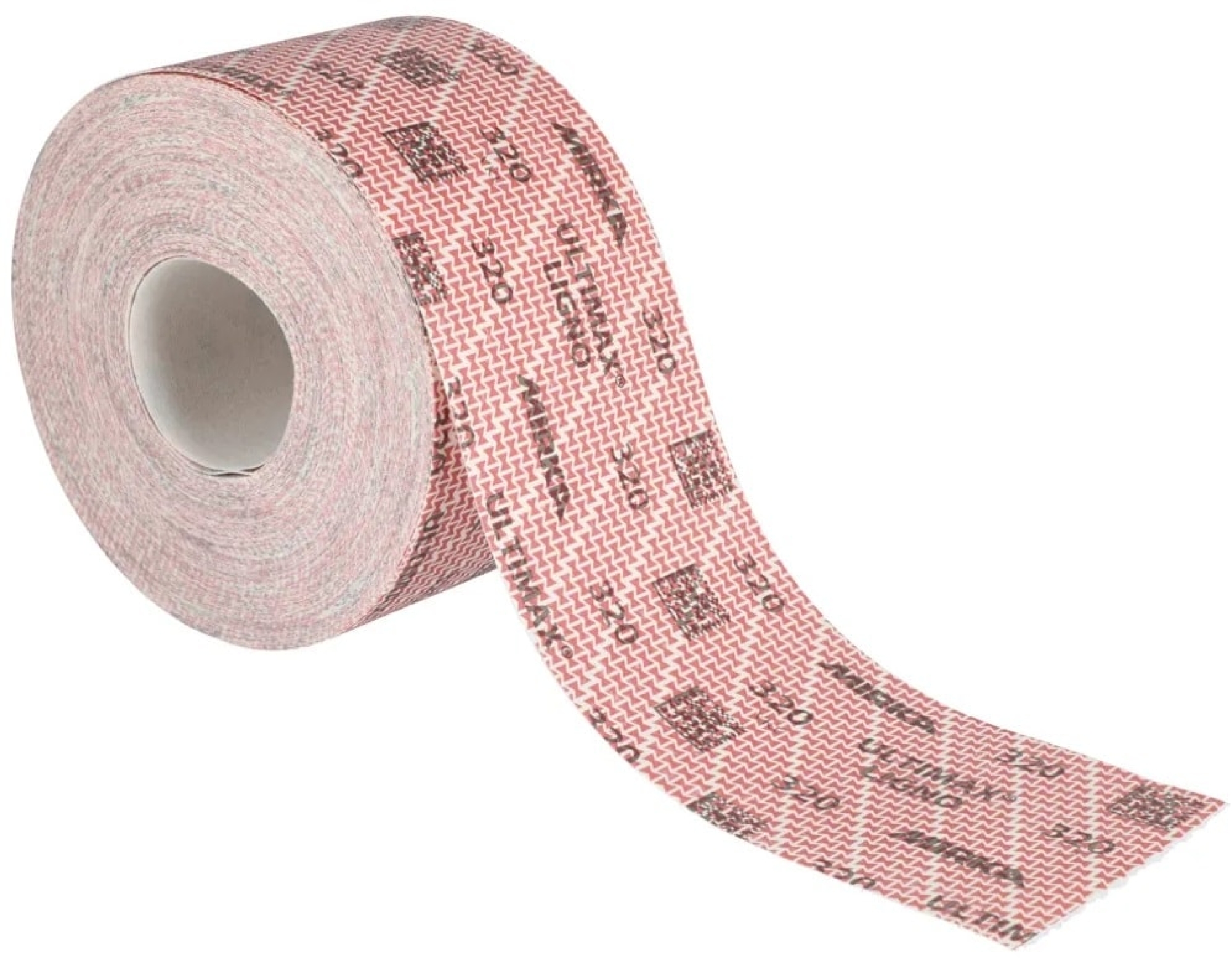 Preview: Mirka® Ultimax® Ligno Schleifrolle UL67200140, 115 mm x 50 m, P40, Ungelocht, Kletthaftend, Latex Papierschleifrollen mit Keramik- & Aluminiumkorn, Ideal für Holzschleifarbeiten