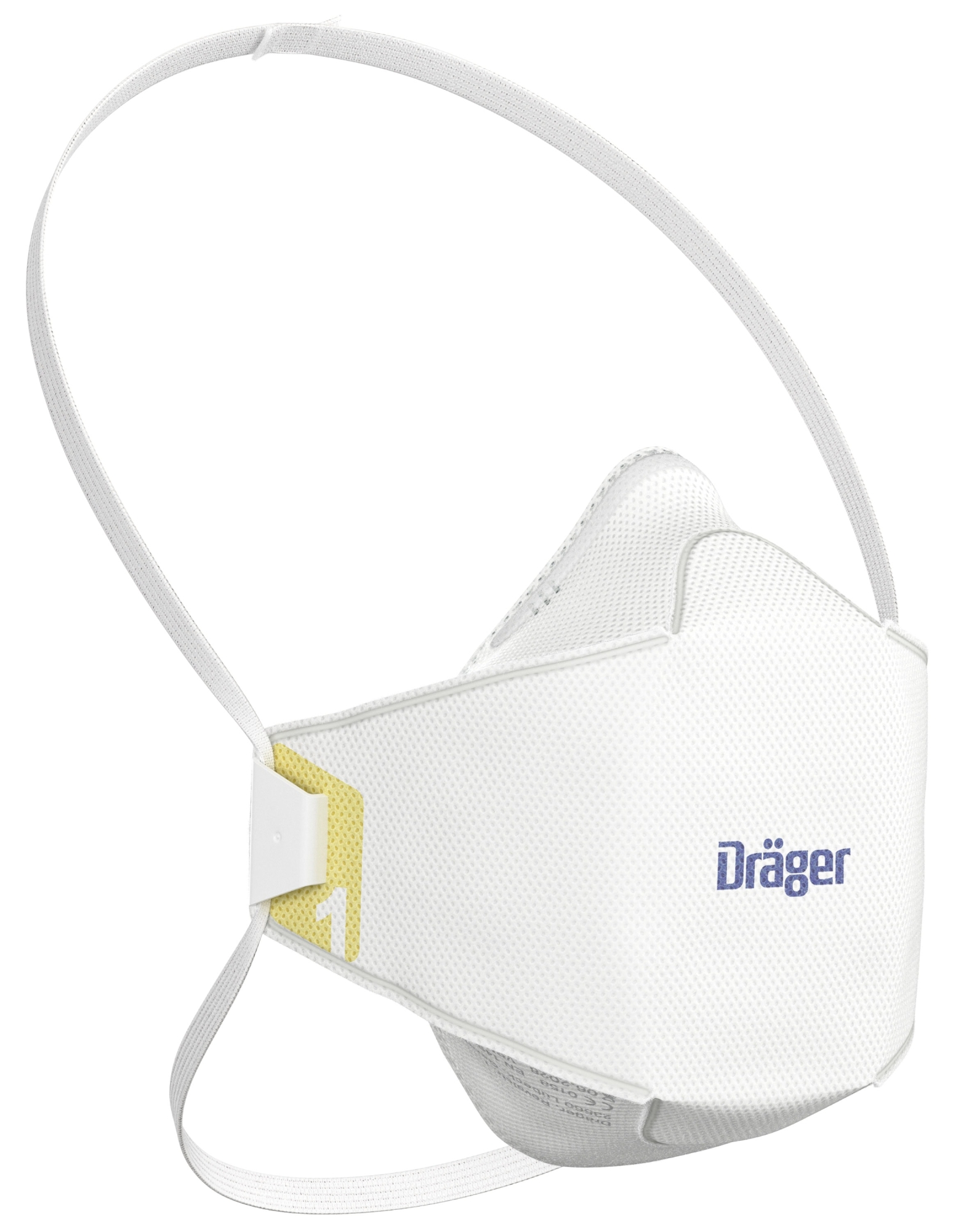 Preview: Dräger® X-plore® 1910 FFP1 NR D Atemschutzmaske / Partikelmaske 3951911, Größe S, Ideal für Brillenträger, Hygienisch einzelverpackt, Wirksamer Schutz gegen Stäube und Partikel bei hohem Tragekomfort