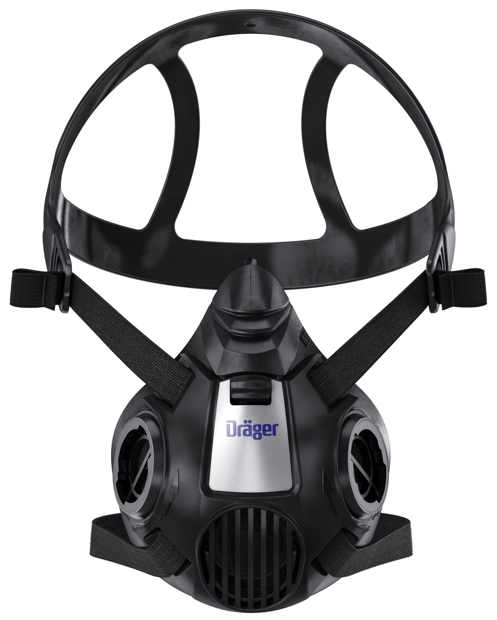 Dräger® X-plore® 3500 Gasmaske / Halbmaske Handwerker Set 3708067, Größe S, P3 R D Partikelfilter, Dräger Flex, Dräger® Bajonett-Klick Filteranschluss
