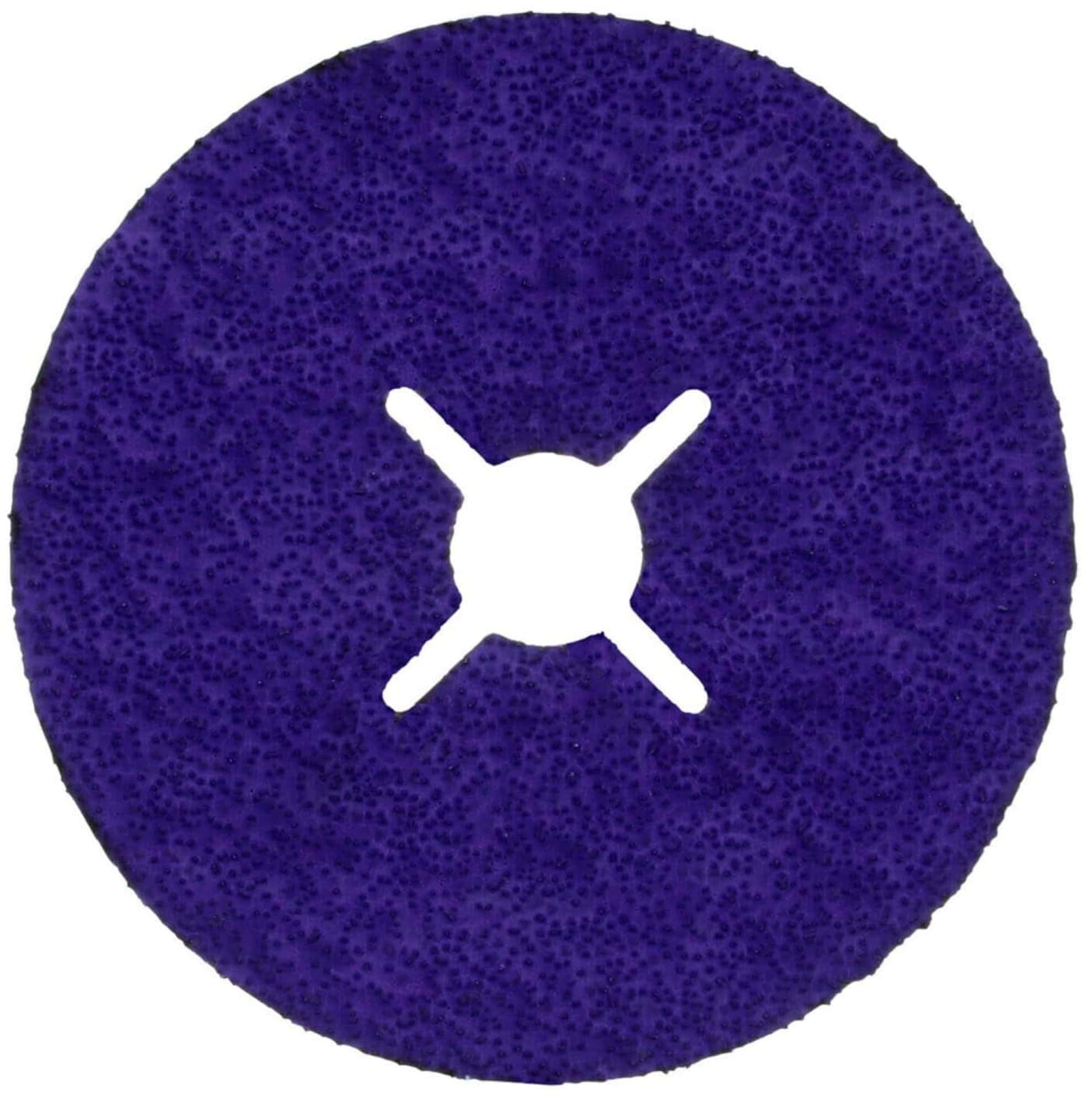 3M™ Cubitron™ 3 1187C Fiberscheibe 3 67100, Ø 125 mm x 22 mm, 60+, 12.250 U./Min., Geschlitzt, Vulkanfiber, Präzisions-Keramikkorn, Für Metall Universal