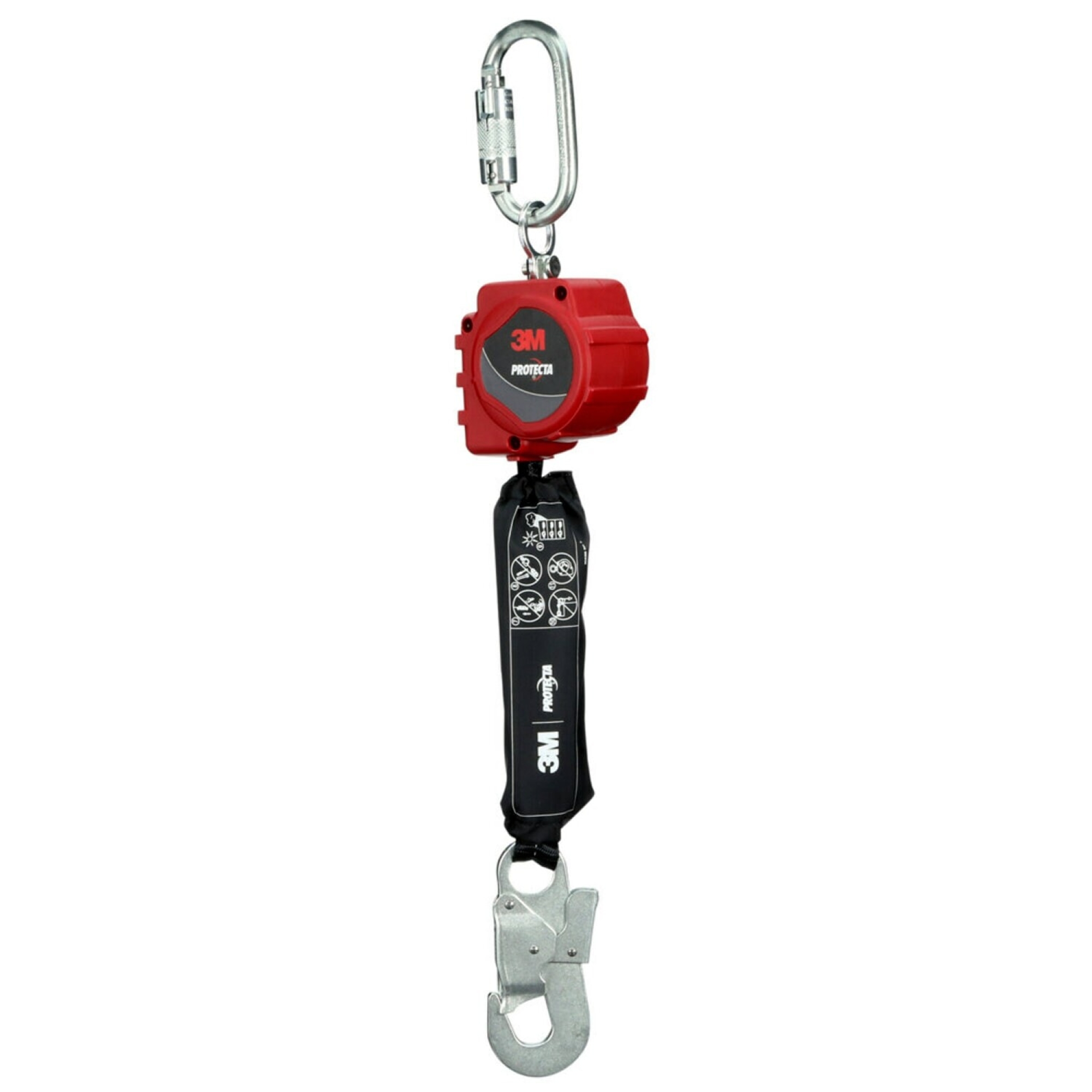 3M™ Protecta® Höhensicherungsgerät mit Gurtband 3100641, 1.8 m, Zur Reduktion von Fallhöhe und der auf den Anwender einwirkenden Kräfte