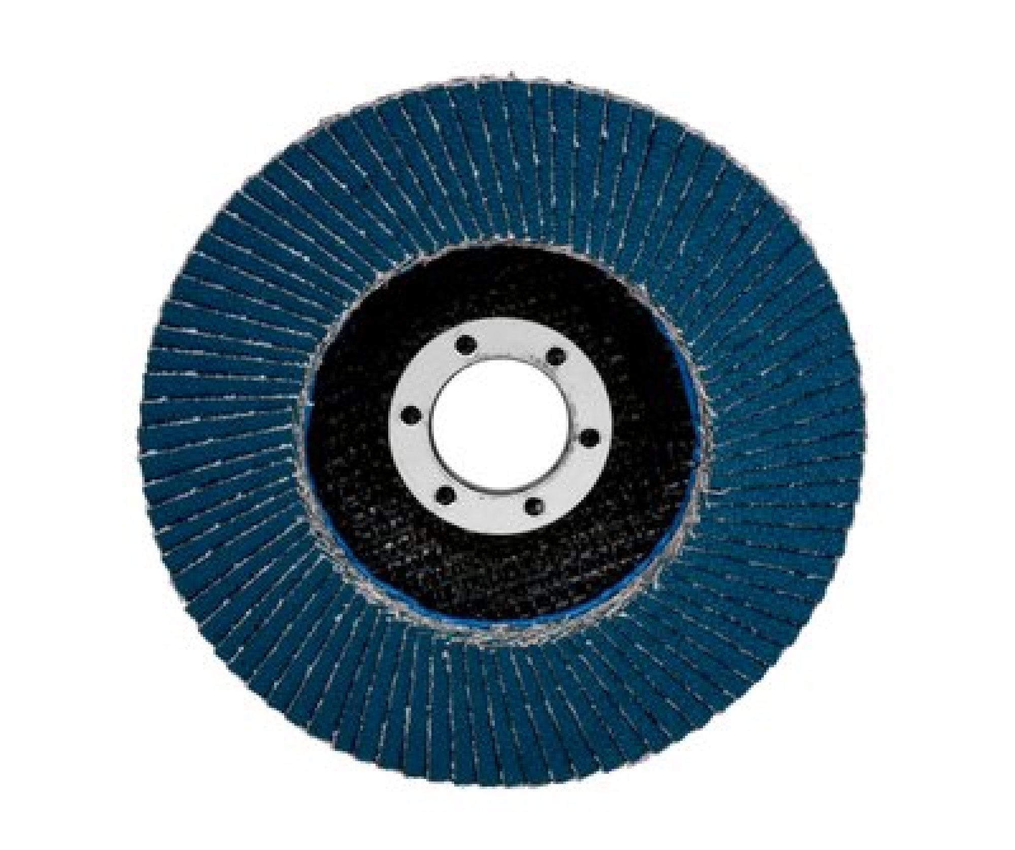 3M™ 566A 65033, Ø 125 mm, ø 22,23 mm, P40, Konisch, Fächerschleifscheibe mit Zirkonkorundkorn