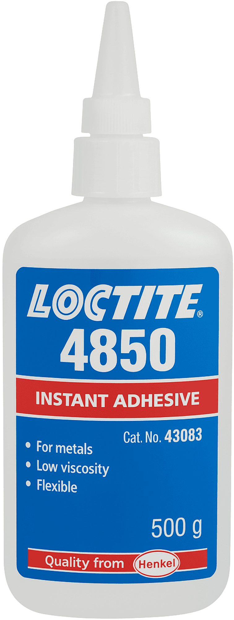 Henkel™ Loctite® 4850 Sofortklebstoff, 500 g, Transparent, 373354, Universell einsetzbar