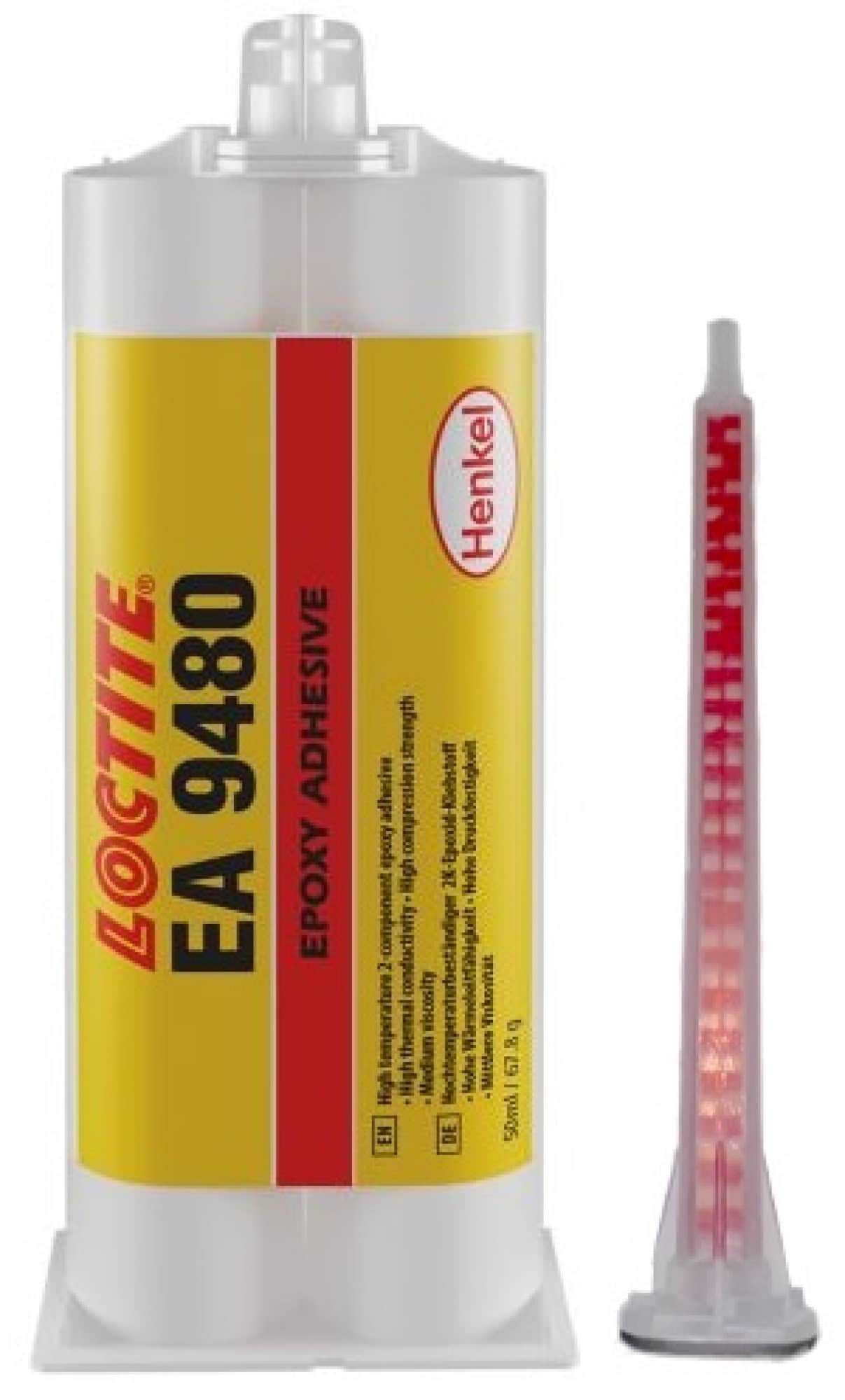 Henkel™ Loctite® Epoxid Strukturklebstoff EA 9480, 50 ml, Weiß, 2:1, Mittel, 2K, 2056022, Für Anwendungen mit unbeabsichtigtem Lebensmittelkontakt