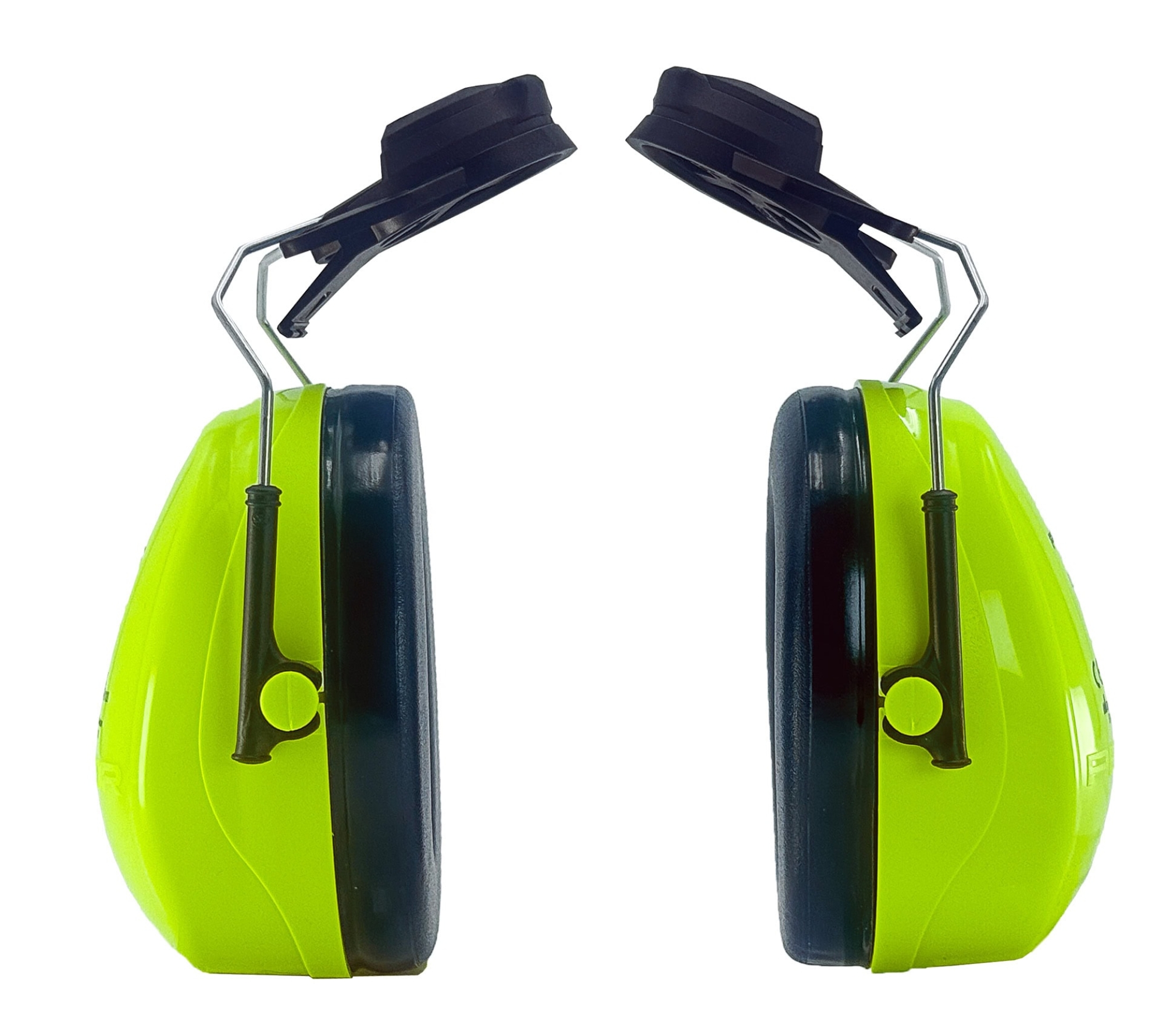 Preview: 3M™ Peltor™ Optime™ II Kapselgehörschutz H520 P3EV, SNR = 30 dB, Hi-Viz Gelb/Schwarz, Helmbefestigung, Für sehr laute Arbeitsumgebungen