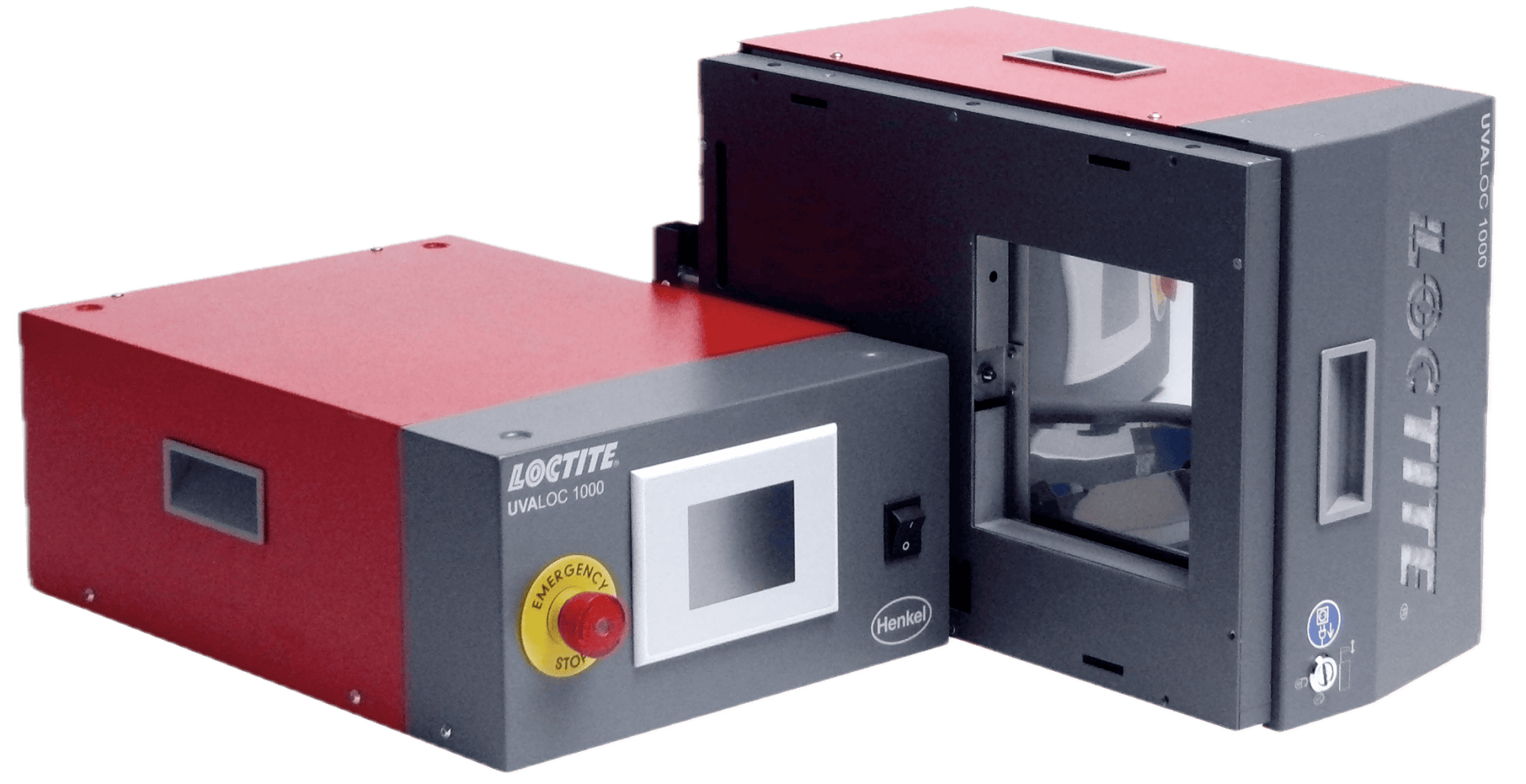 Henkel™ Loctite® UVALOC 1000 Tunnel, 838778, Flächenstrahlersystem zur Integration in ein bestehendes Förderband