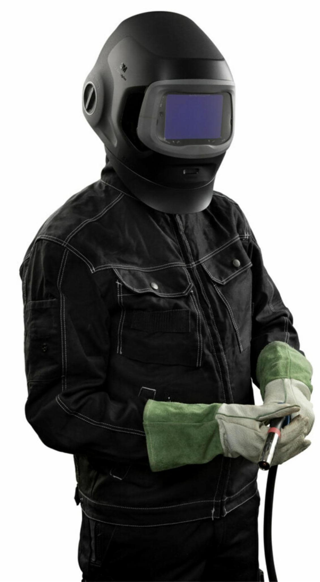 Preview: 3M™ Speedglas™ Schweißmaske G5-03 Pro mit X5500 Helm in Schwarz ohne Schweißfilter inkl. Kopfband