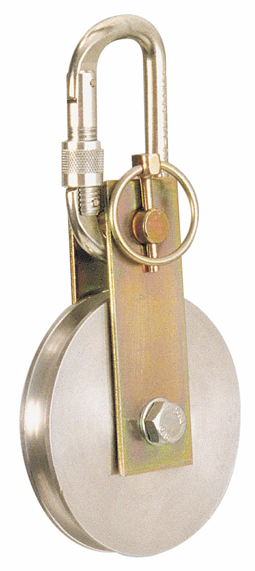 3M™ Protecta® PRO™ Umlenkrolle für beengte Räume AT052/1, Bis 13 mm Seildurchmesser, 0,91 Kg, Silber, Für Rettungs- und Höhensicherungsgeräte