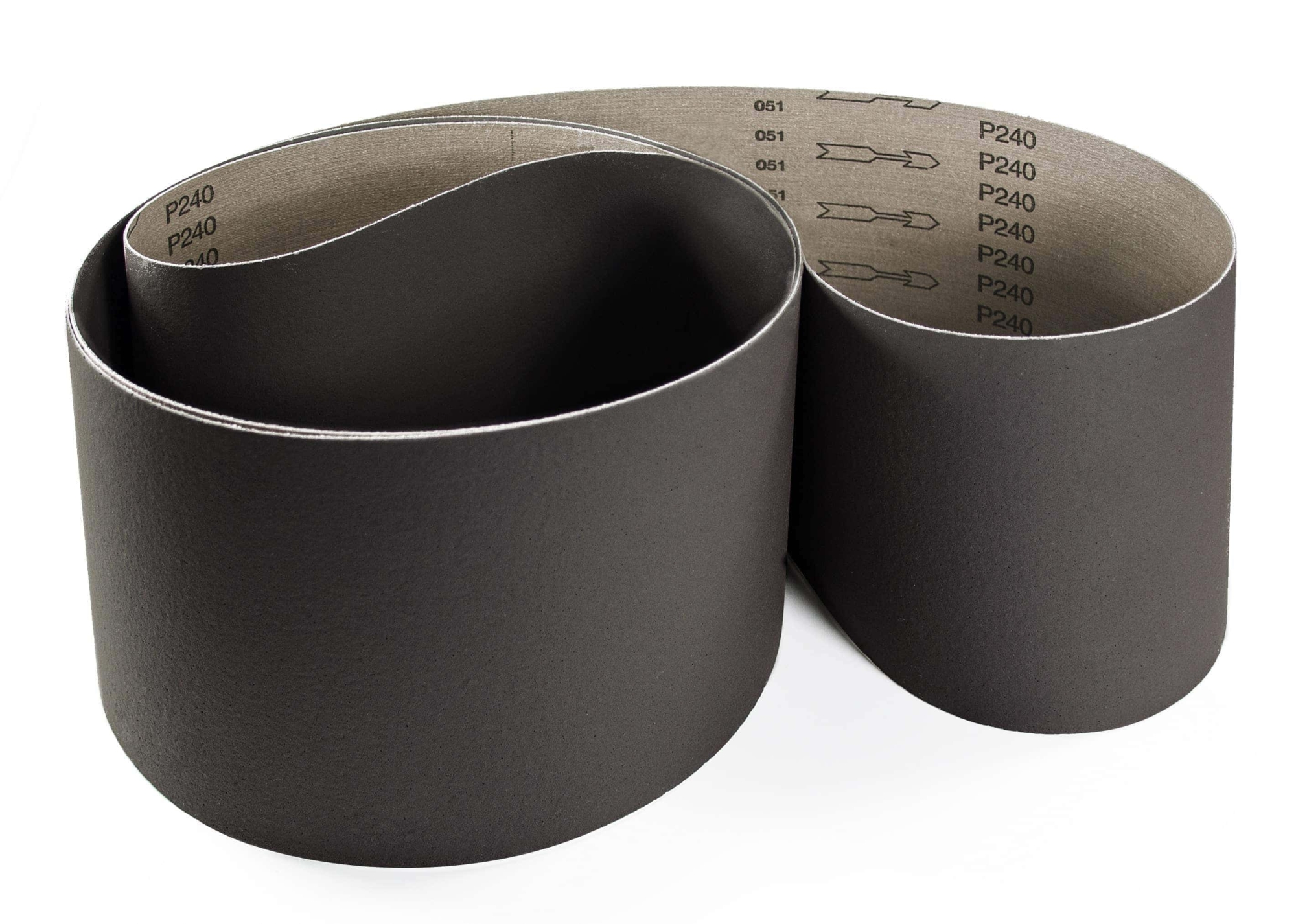 VSM Ilumeron RK700X 708794, 150 mm x 3000 mm, A, P600, X-Polyester, Ausführung (E08), Anthrazit, Schmalband mit Aluminiumkorn, Für Edelstahl und Aluminium