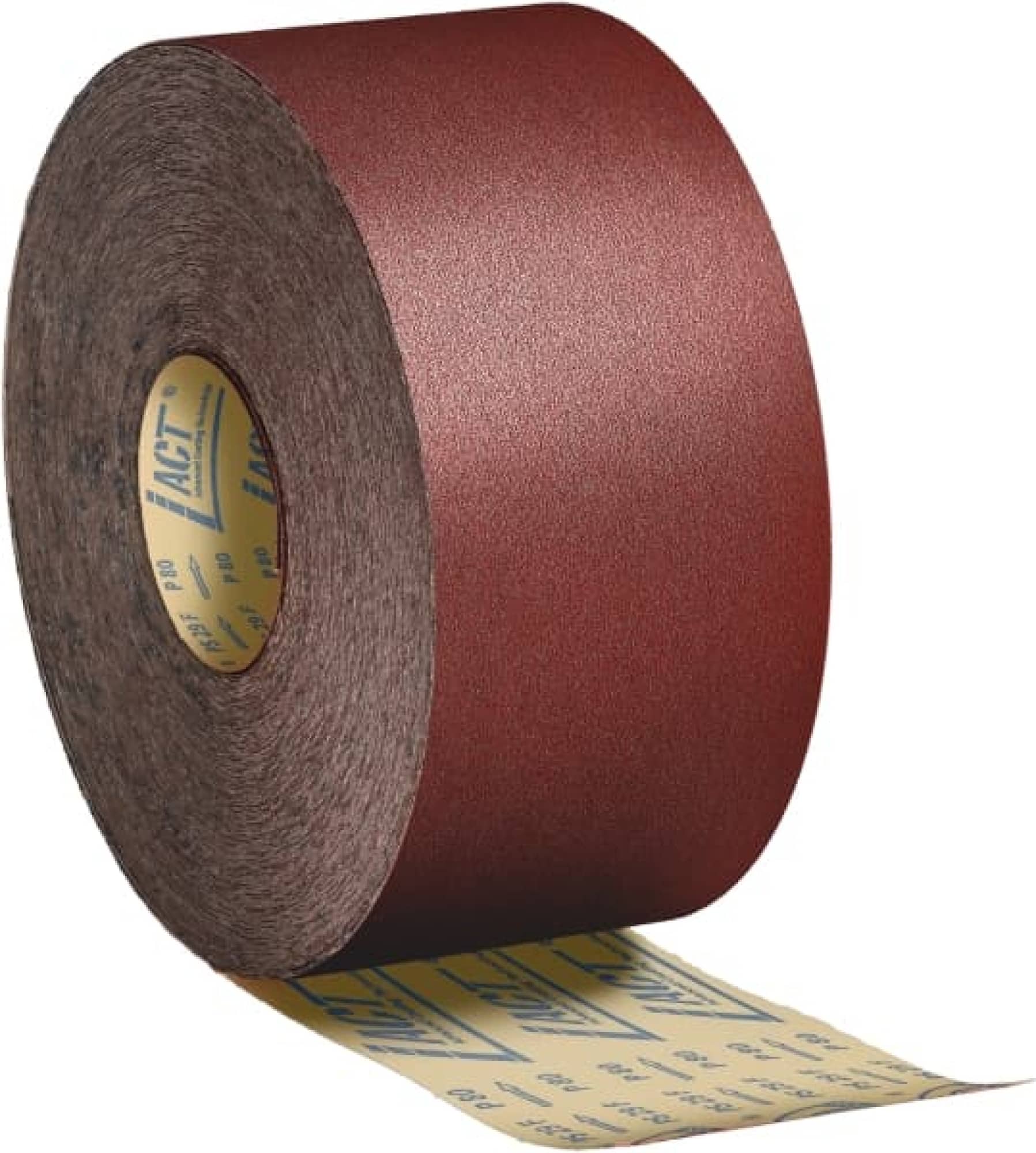 KLINGSPOR PS 29 F ACT Papier Schleifrolle 307878, 110 mm x 50 m, P80, A, Ohne Haftung, Aluminiumkorn, Für Farbe, Lack und Holz